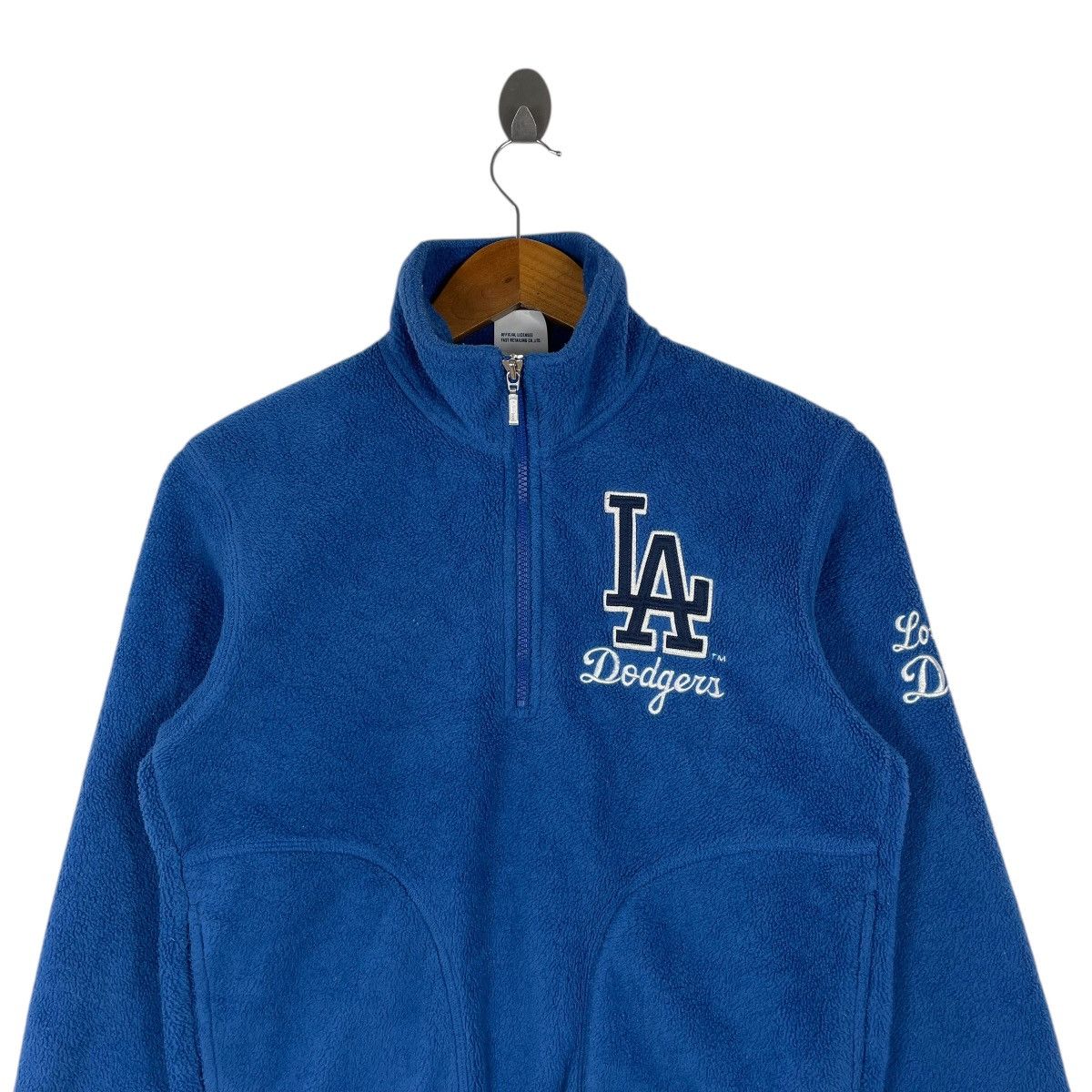 MLB Vintage Los Angeles Dodgers Half Zip Pullover Sweatshirt Size US S / EU 44-46 / 1 - 2 Thumbnail