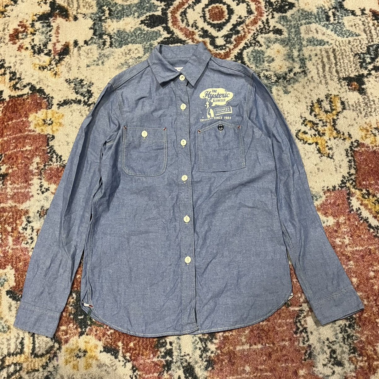 Hysteric Glamour Chambray light blue Size M / US 6-8 / IT 42-44 - 15 Thumbnail