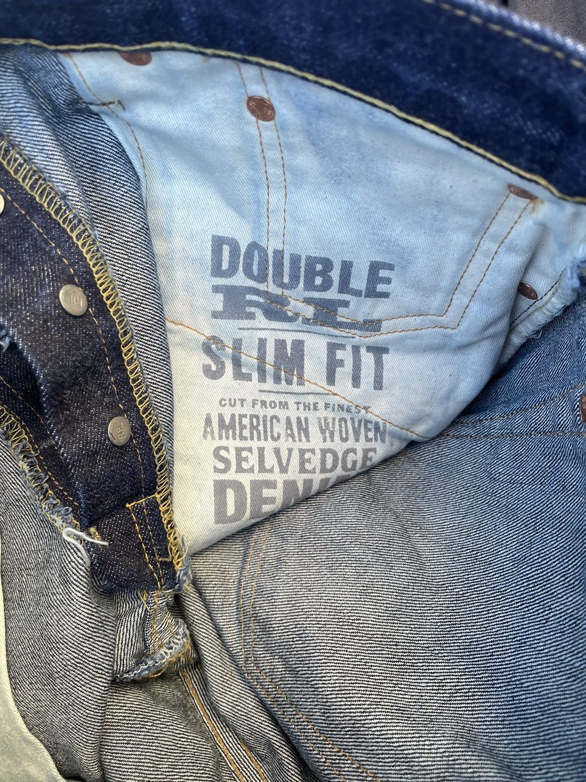 Japanese Brand × RRL Ralph Lauren × Vintage RRL Selvedge Denim USA Size US 32 / EU 48 - 2 Thumbnail