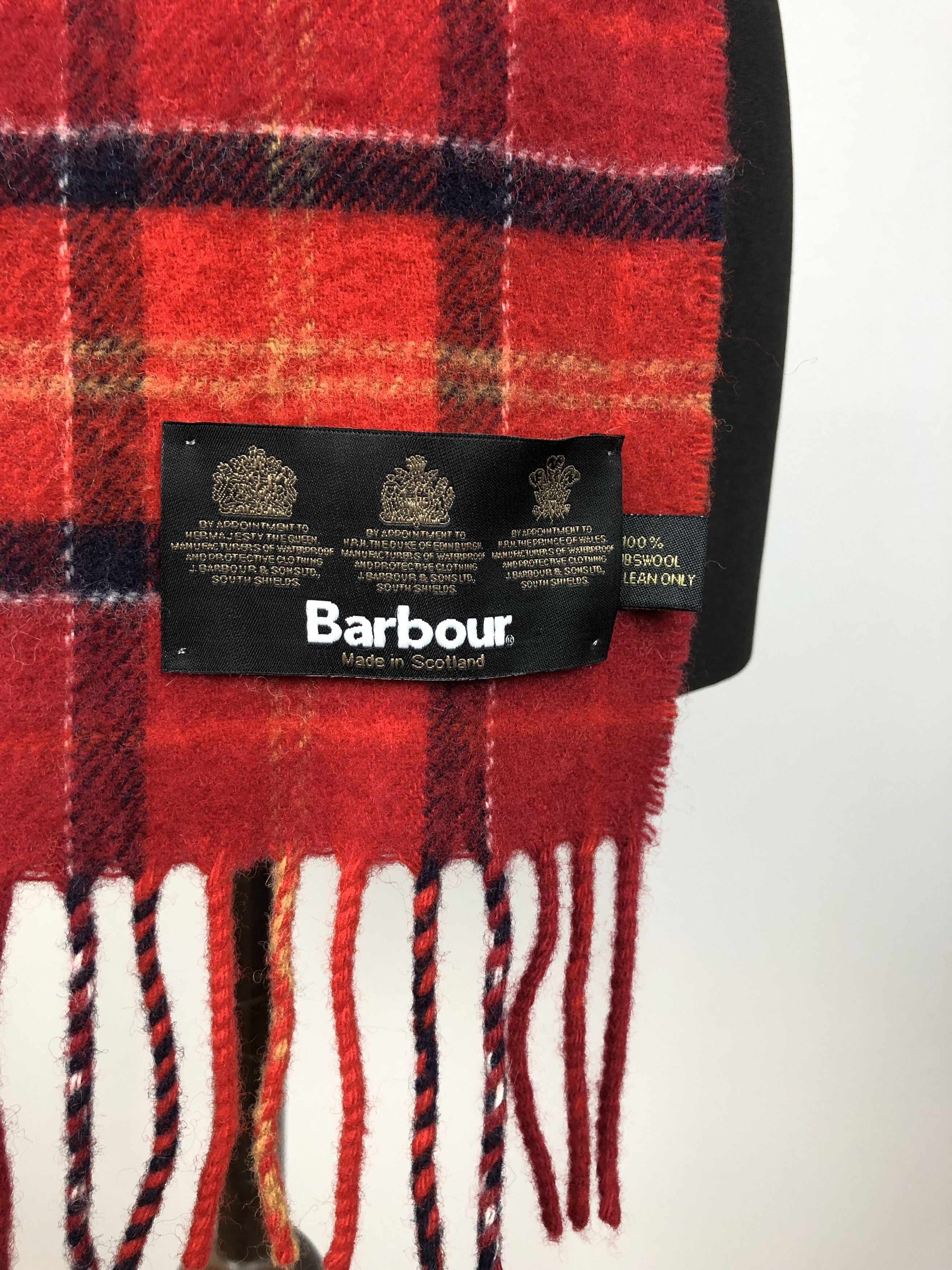 Barbour Barbour Scarf Lambswool Check Size ONE SIZE - 6 Thumbnail