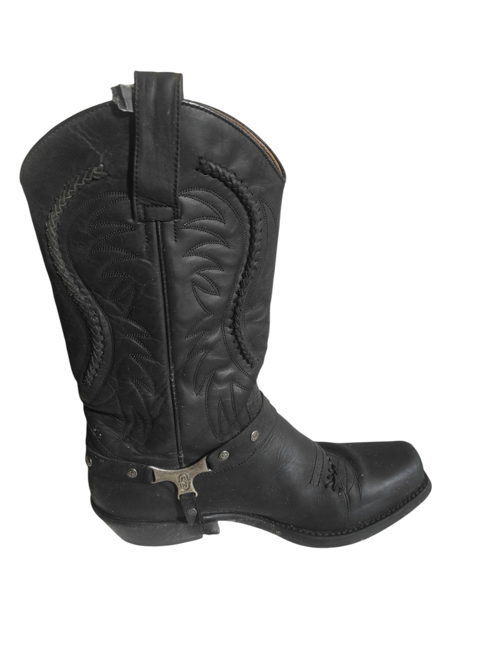 Sendra Sendra Biker Western Boots Santiags Square Toe Size US 8.5 / EU 41-42 - 5 Thumbnail