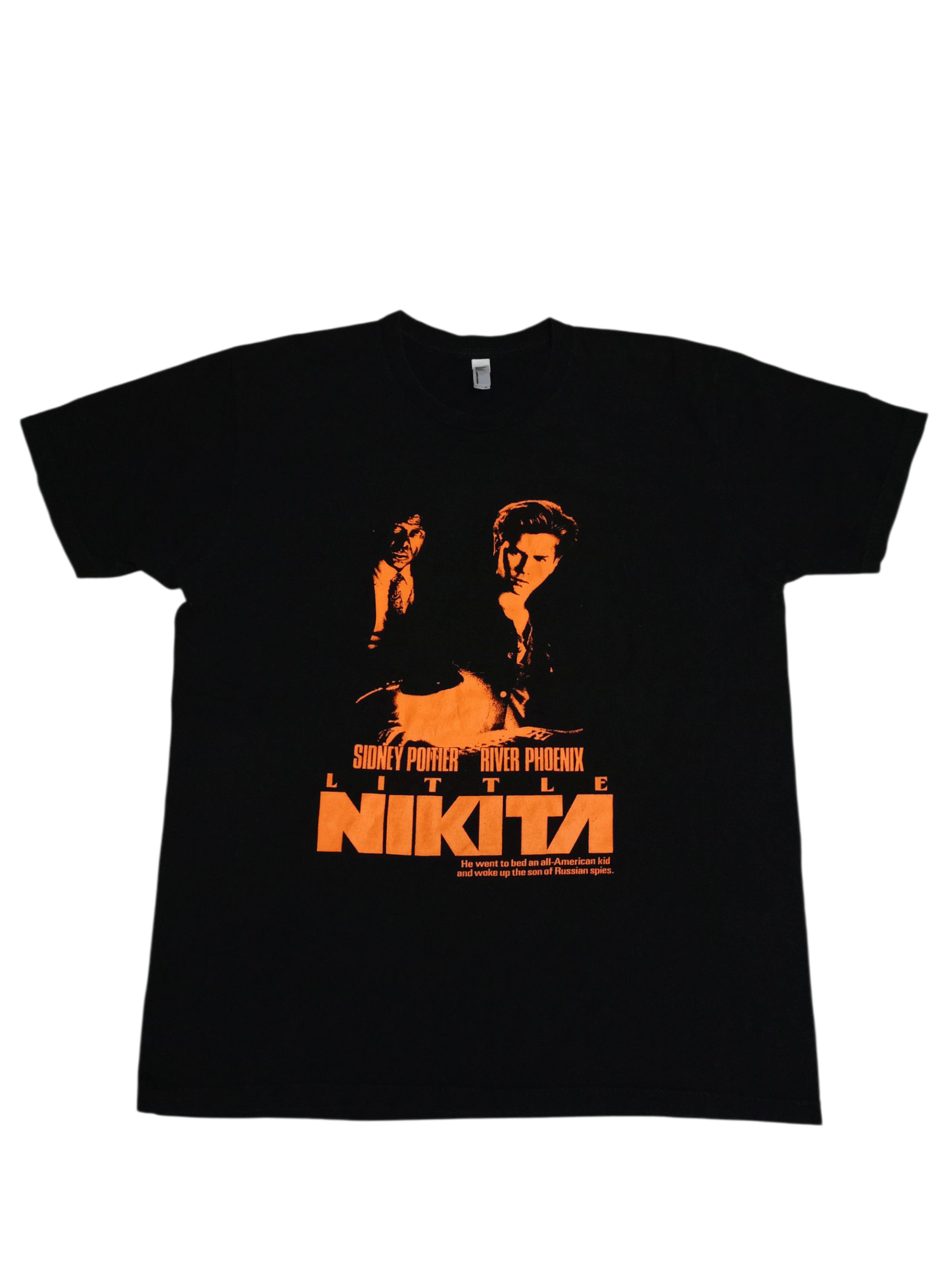 Vintage Rare little nikita movie t shirt/river Phoenix Size US XL / EU 56 / 4 - 1 Thumbnail