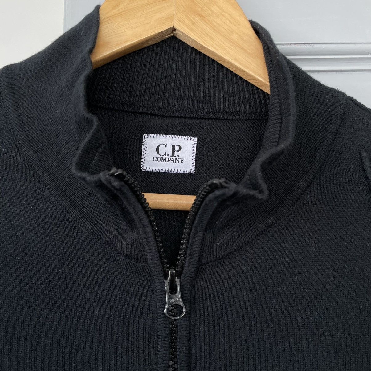 C.P. Company C.P. Company Lens Zip-Up Knitted sweatshirt - Black Size US S / EU 44-46 / 1 - 6 Thumbnail