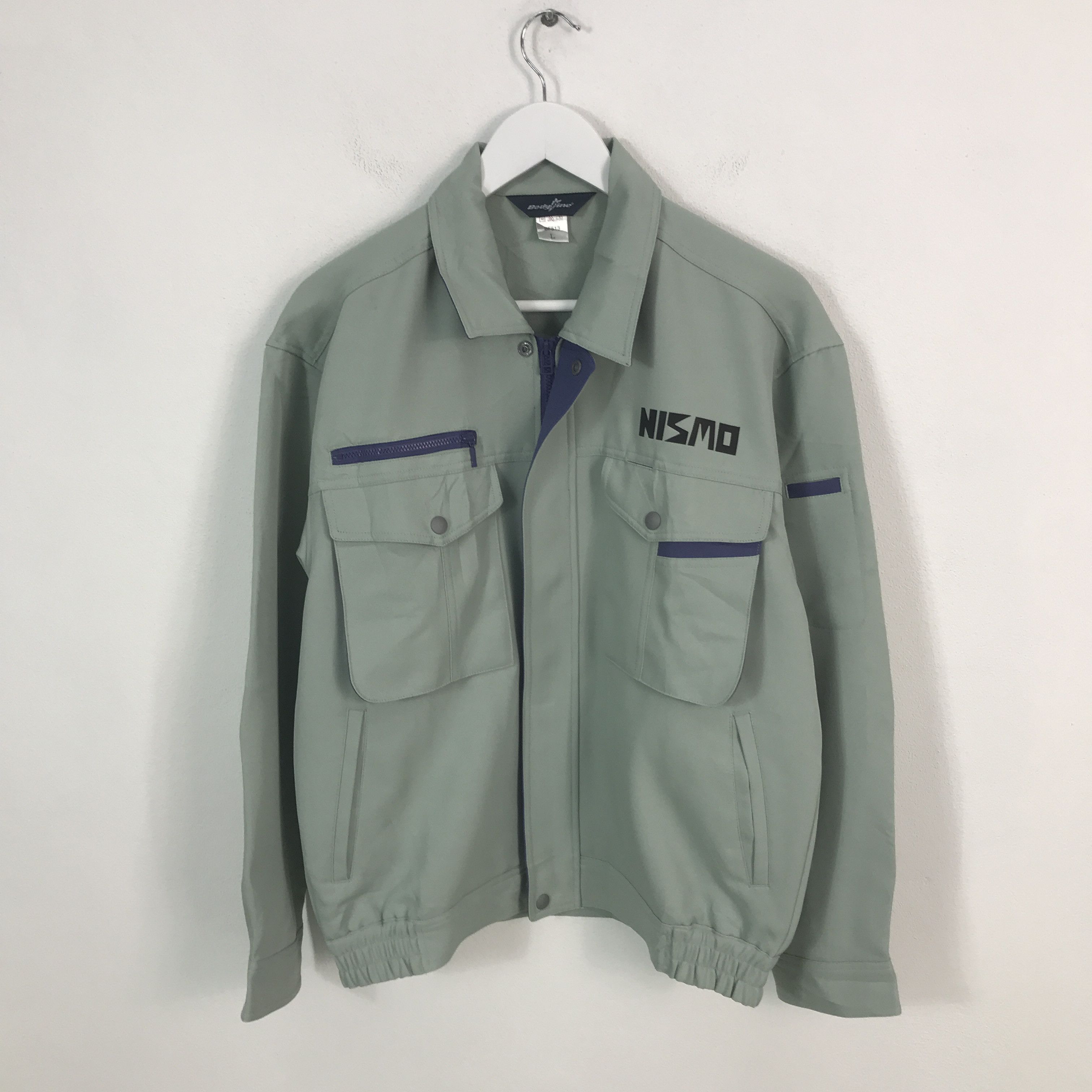 Japanese Brand Nismo Nissan Sport Custom Art Worker Uniform Jacket Size US M / EU 48-50 / 2 - 1 Thumbnail