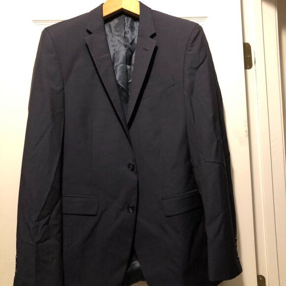 Kenneth Cole KENNETH COLE MEN'S 100%WOOL SPORT COAT BLAZER SIZE:40L Size 40L - 1 Thumbnail