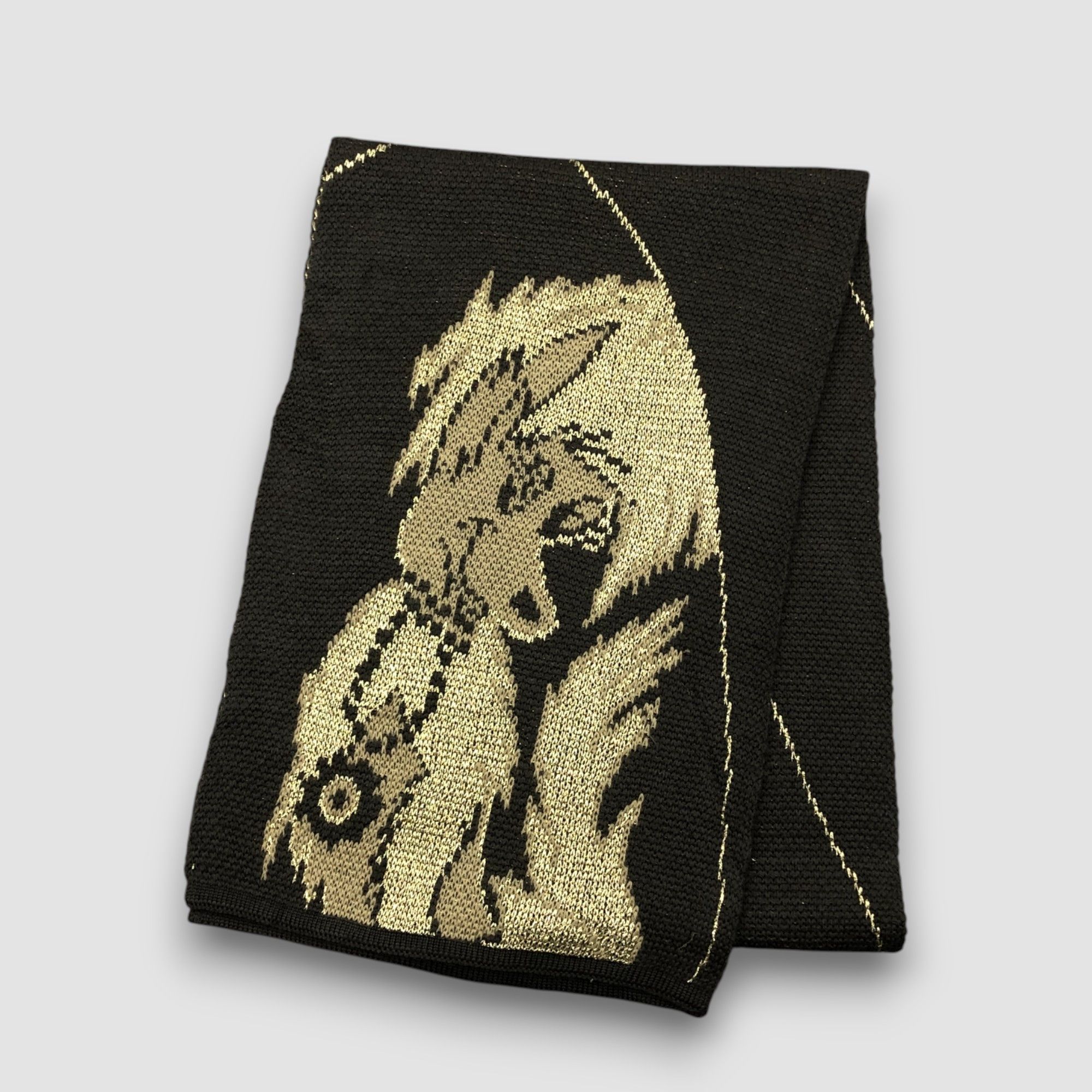 Cartoon Network Vintage Cartoon Scarf Muffler Wool Cashmere Scarves Size ONE SIZE - 3 Thumbnail