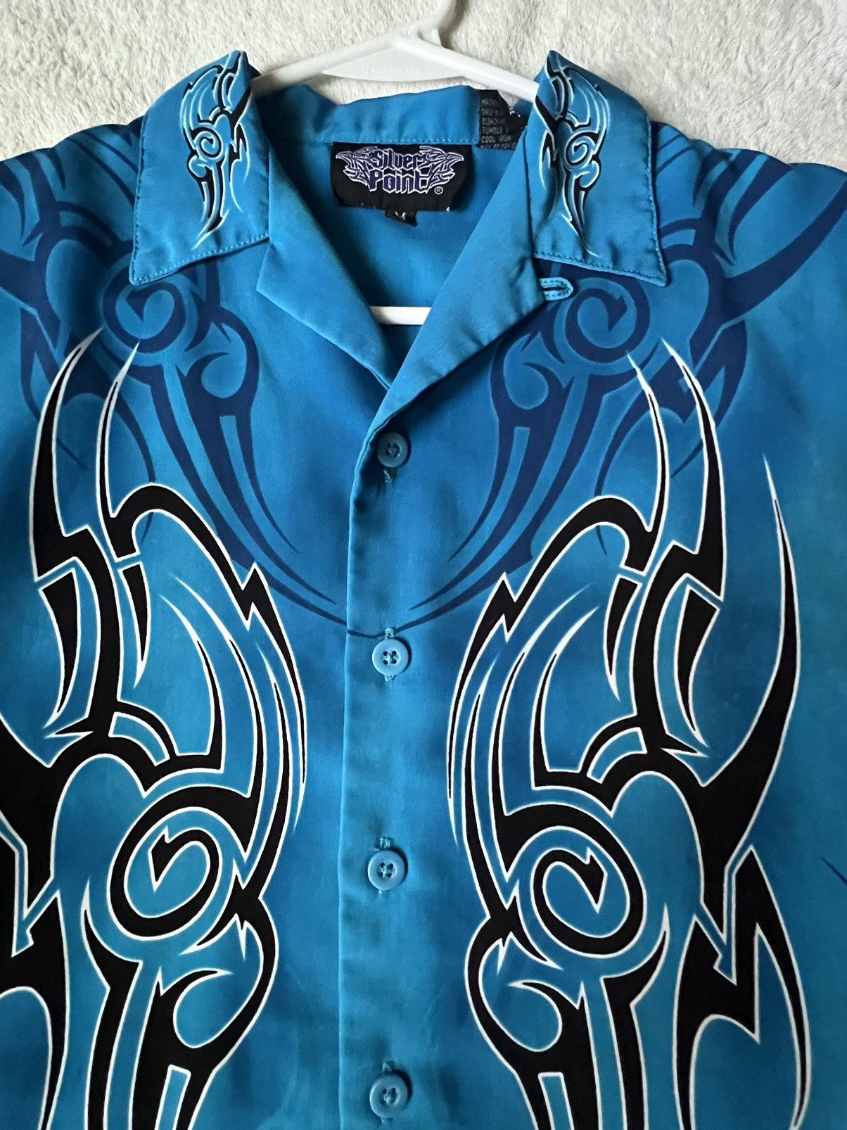 Vintage ‘00s TRIBAL BUTTON UP Size US M / EU 48-50 / 2 - 1 Thumbnail