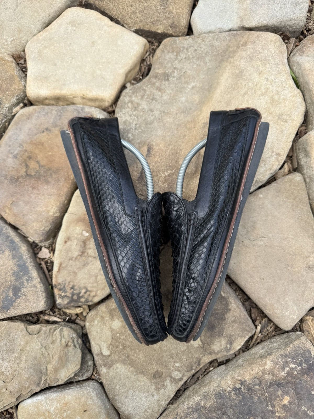 Rere Vintage Steffeno Ricci Python Skin Loafer