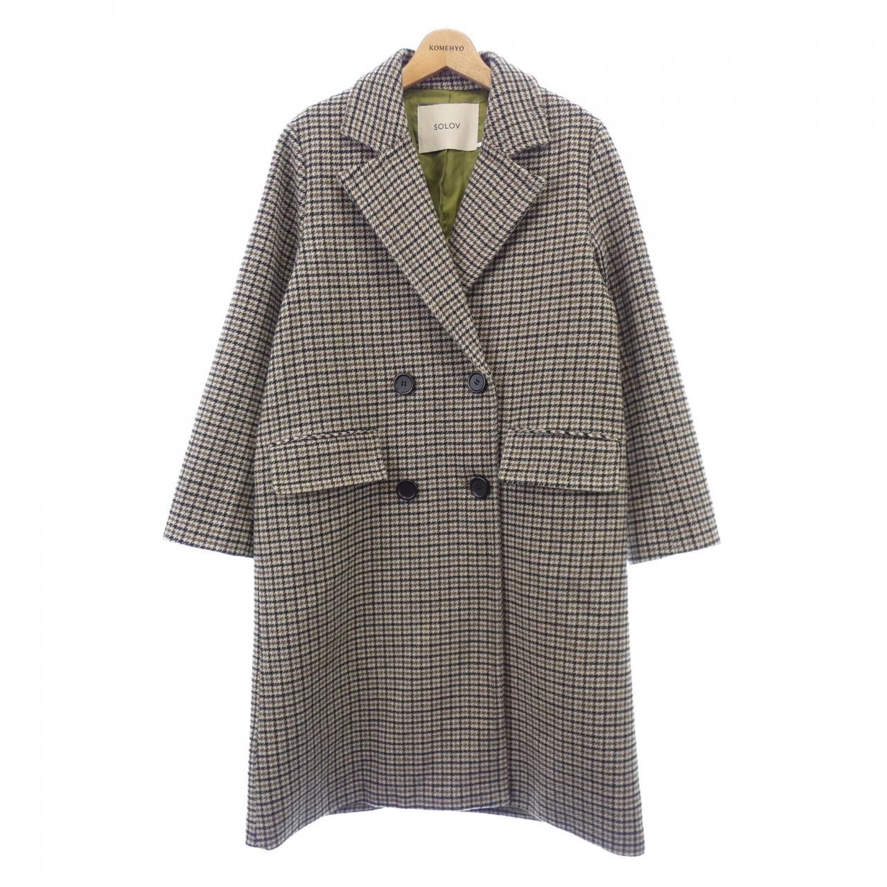 Other SOLOV Coat Textile Outerwear DUTY FREE for USA