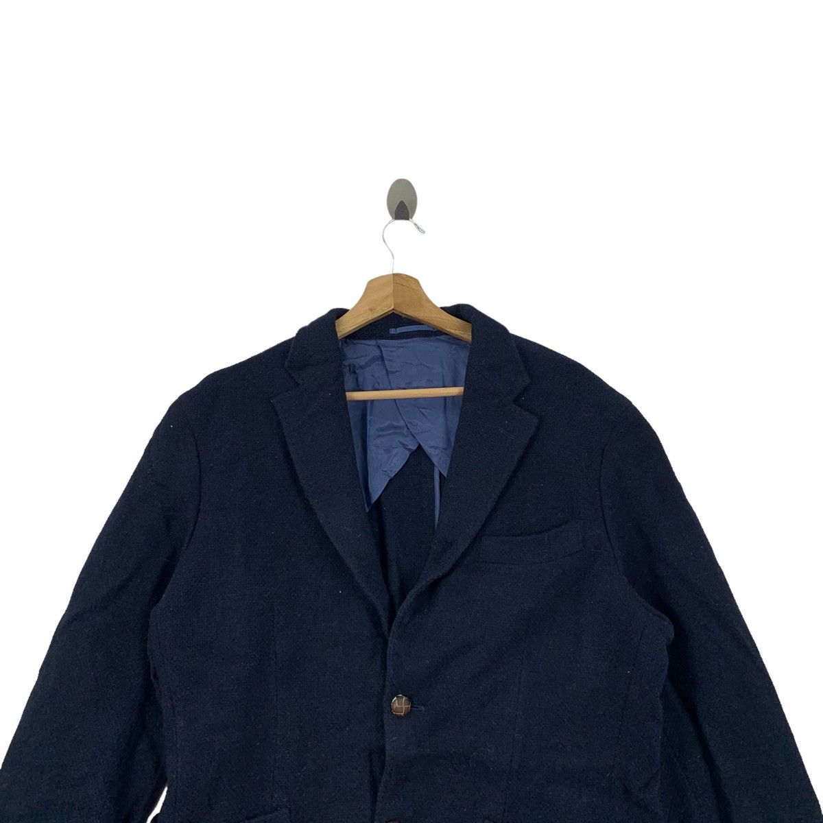 Other HILTON Italian Fashion Designer Blazer Coat Jacket Size US L / EU 52-54 / 3 - 4 Thumbnail
