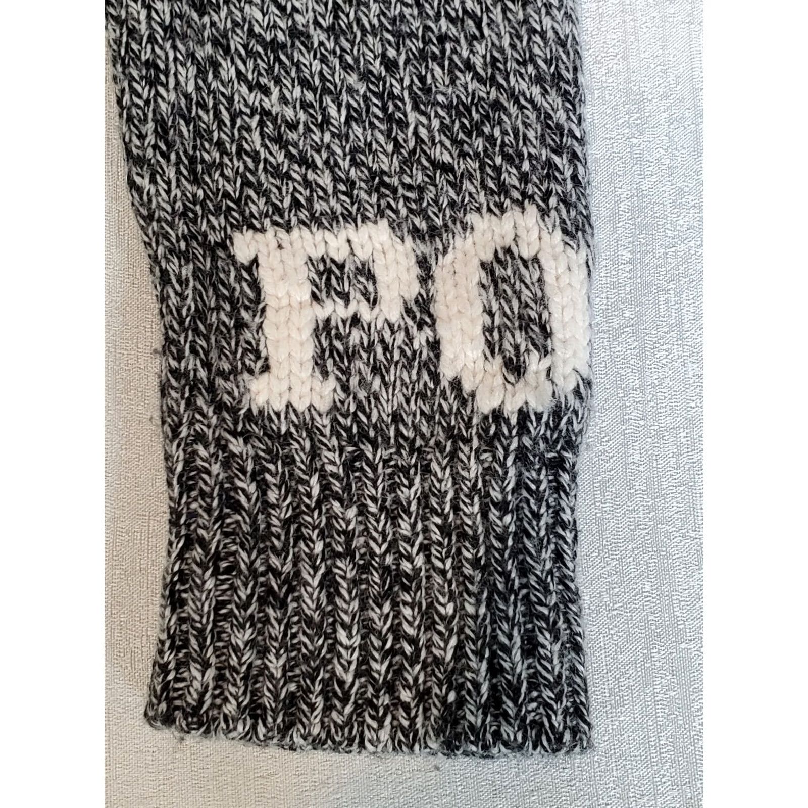 Polo Ralph Lauren POLO Ralph Lauren Sweater Women's Size S Black Ragg Aztec Southwestern Roll Neck Size S / US 4 / IT 40 - 5 Thumbnail