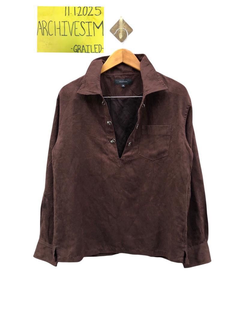 Japanese Brand Japanese Brand Gilevans Long Sleeve Shirt Size US M / EU 48-50 / 2 - 2 Thumbnail