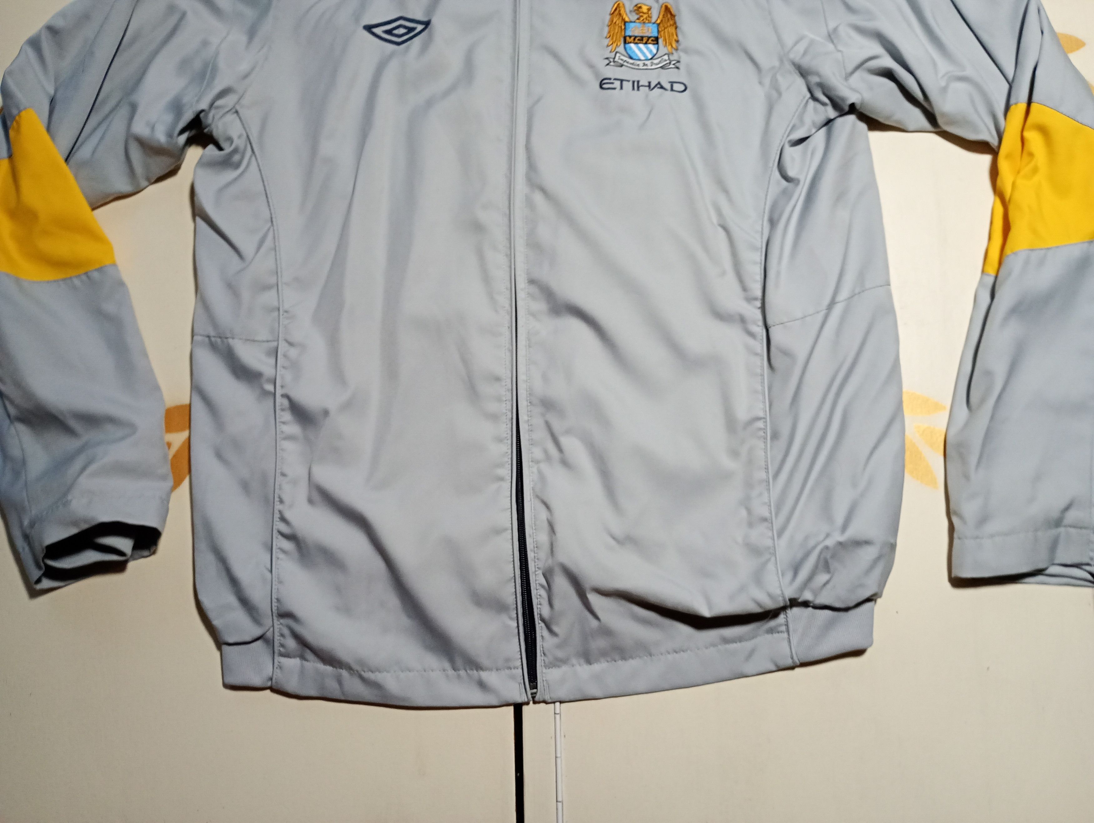 Umbro Umbro Manchester City TrackTop Jacket 2010-2011 Size US L / EU 52-54 / 3 - 3 Thumbnail