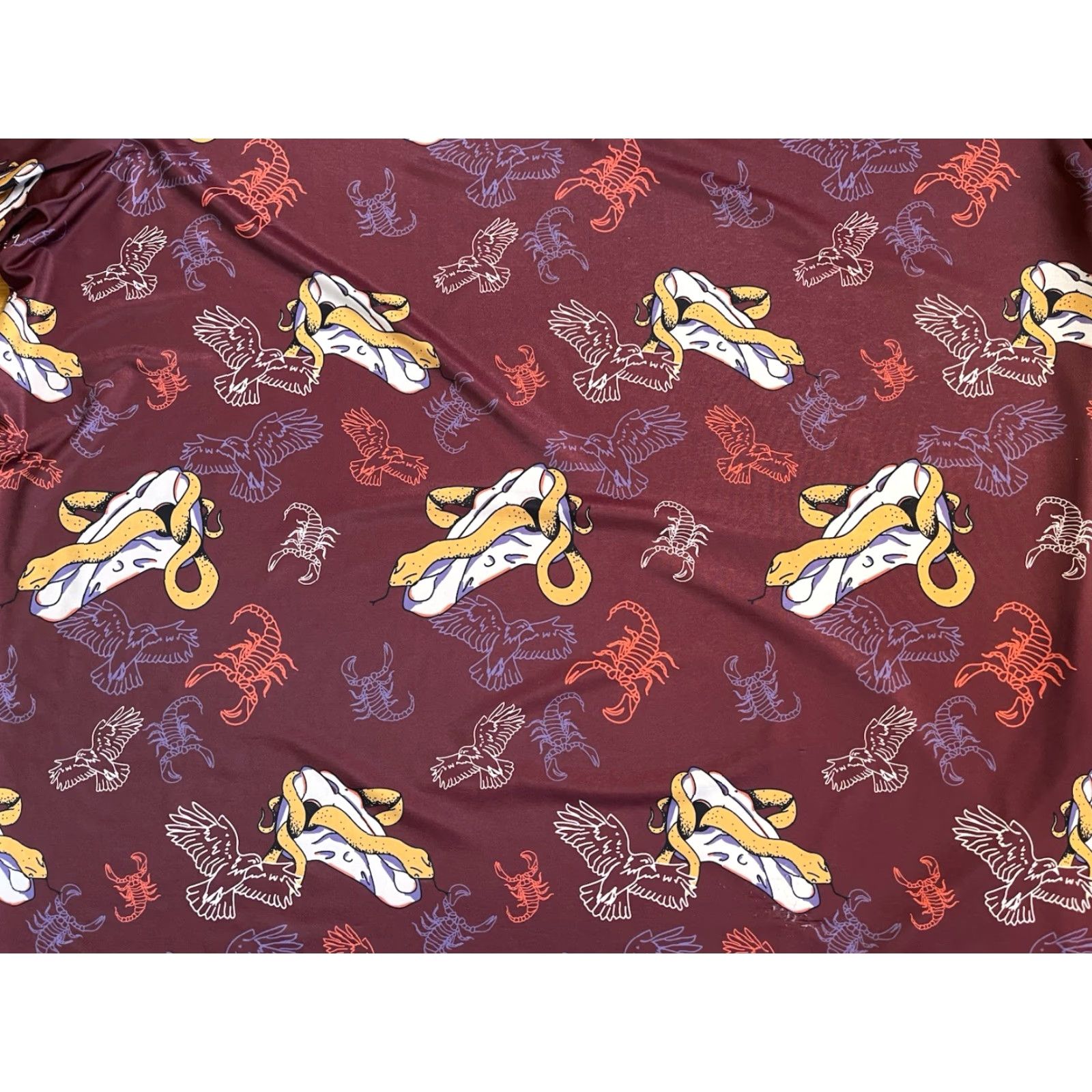 Vintage Raised by Coyotes Golf Performance Polo Shirt Men's 2XL Snake Skull Western Shirt Polo Casual Activewear Size US XXL / EU 58 / 5 - 3 Thumbnail