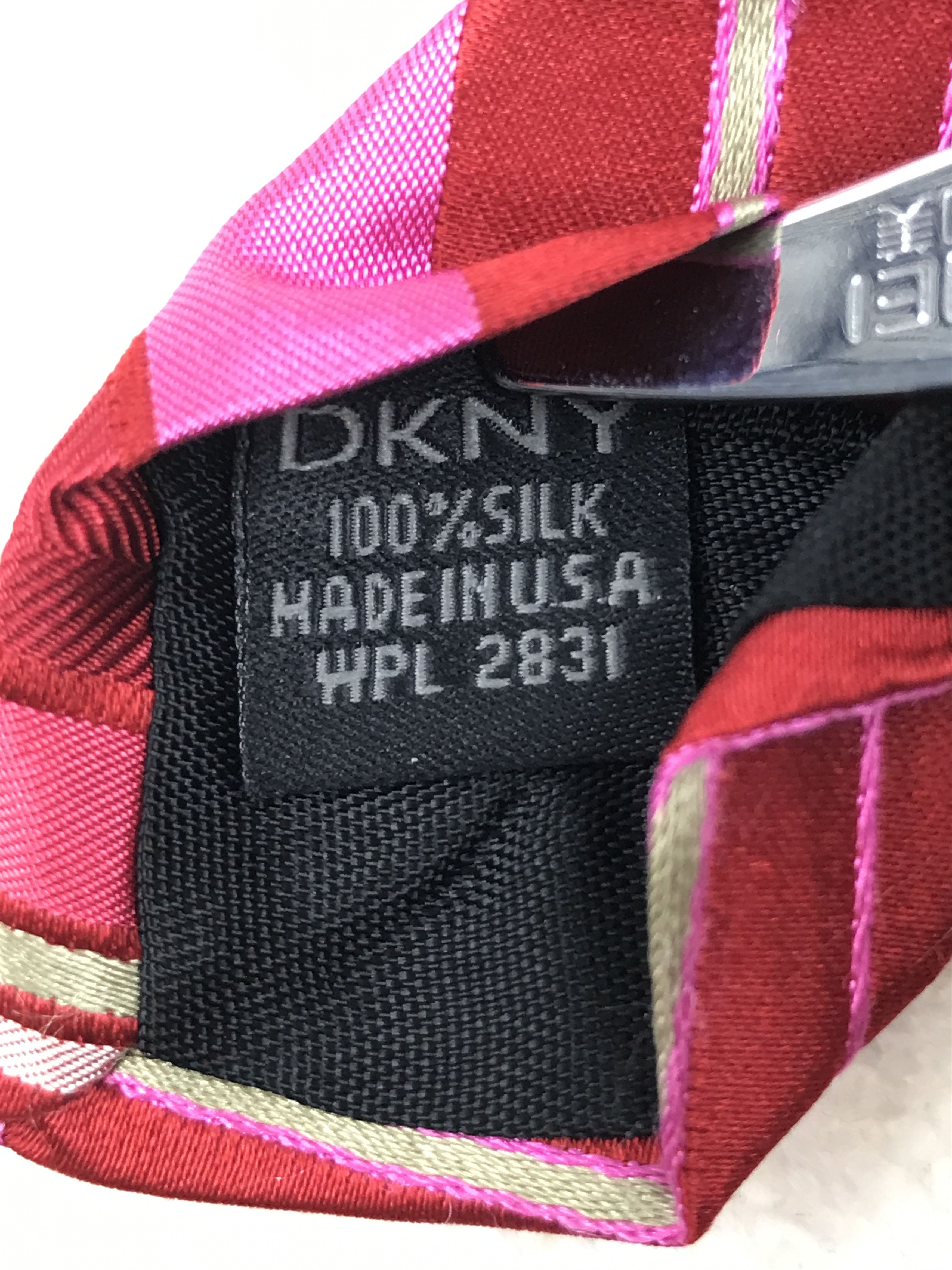 DKNY × Designer × Vintage Vintage DKNY Silk Necktie Size ONE SIZE - 6 Thumbnail