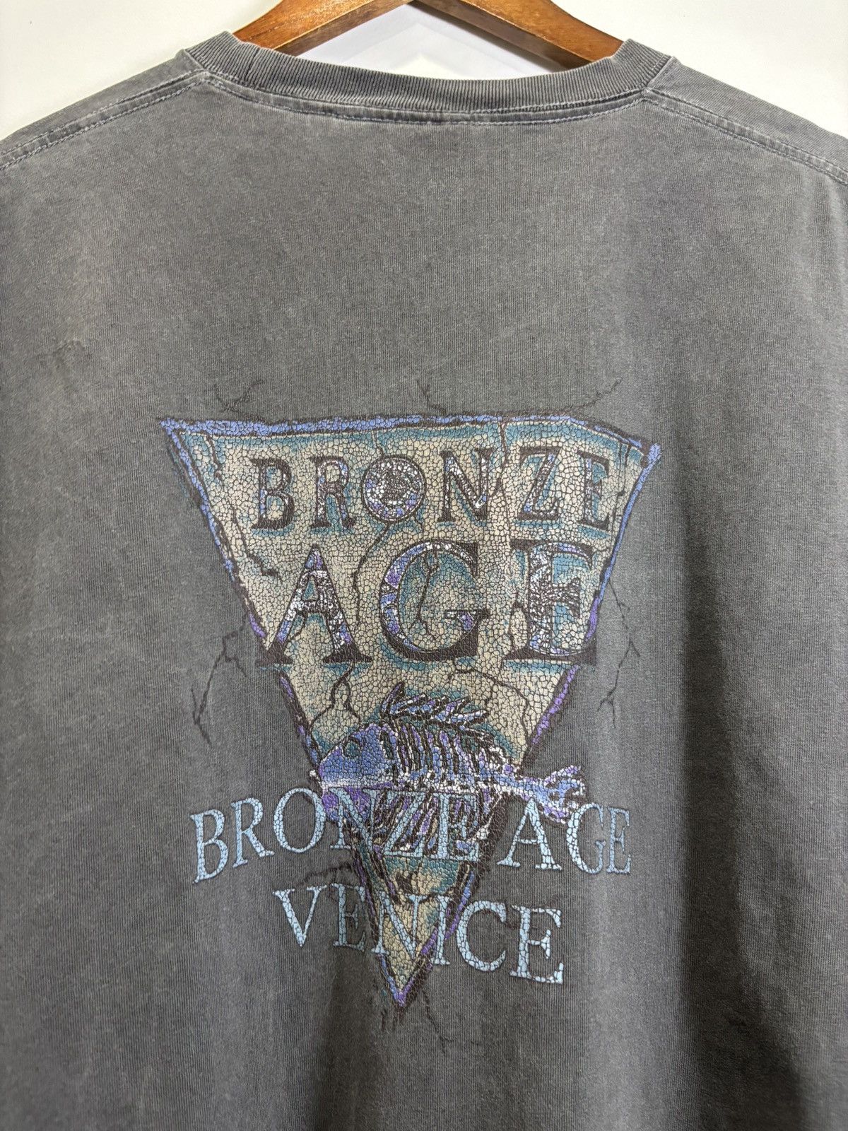 Vintage Bronze Age Tshirt Size US XXL / EU 58 / 5 - 4 Thumbnail