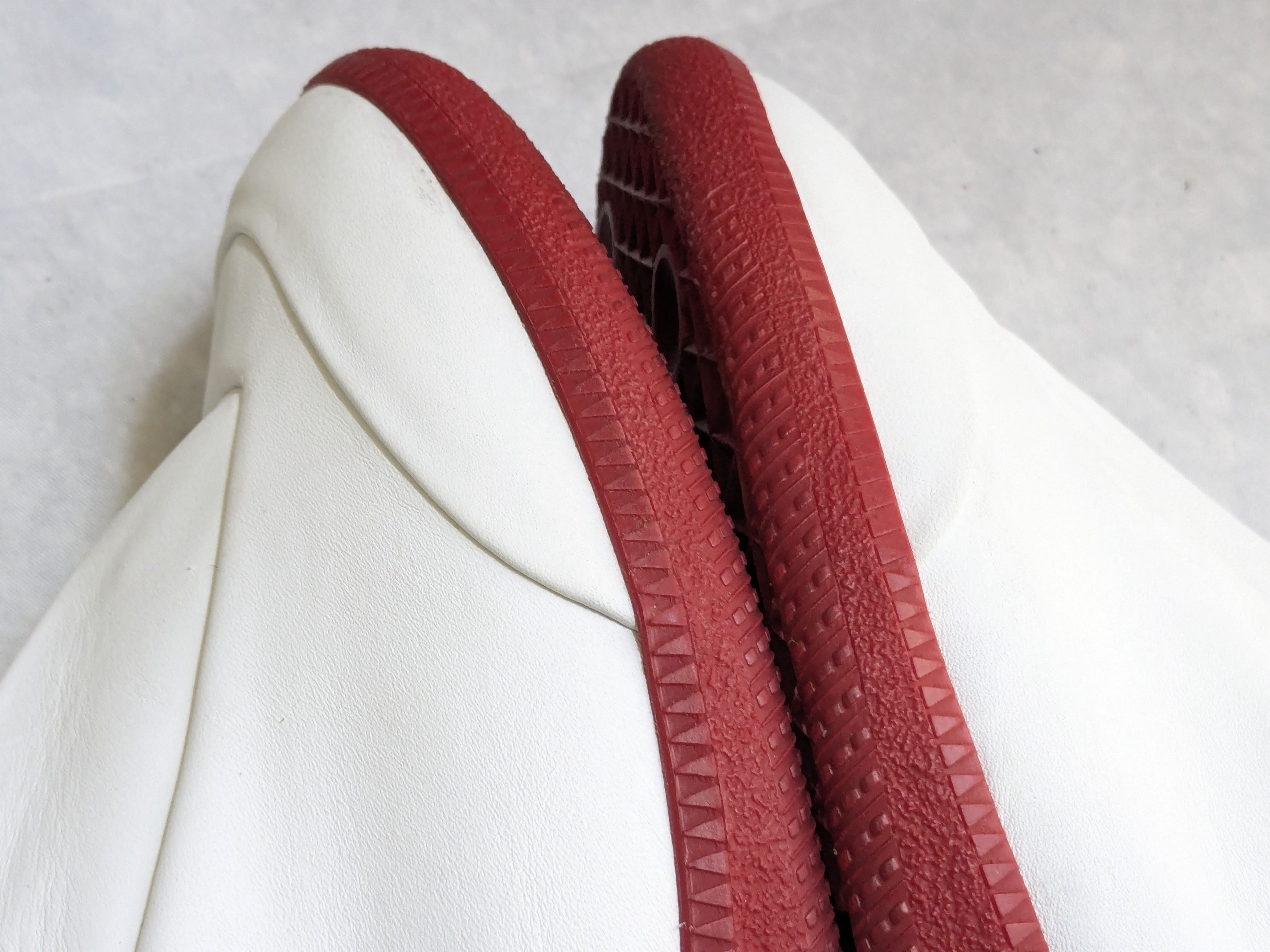 Maison Margiela Maison Margiela Future White Red 11 44 High Tops Leather Size US 11 / EU 44 - 9 Thumbnail