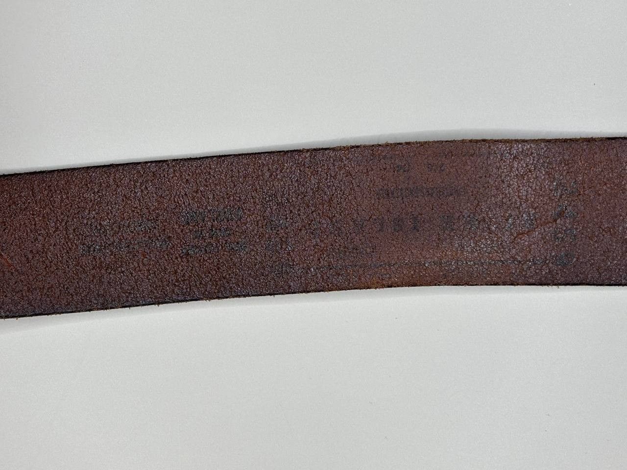 River Island River Island Made in England Vintage Stag Leather Belt Size ONE SIZE - 4 Thumbnail