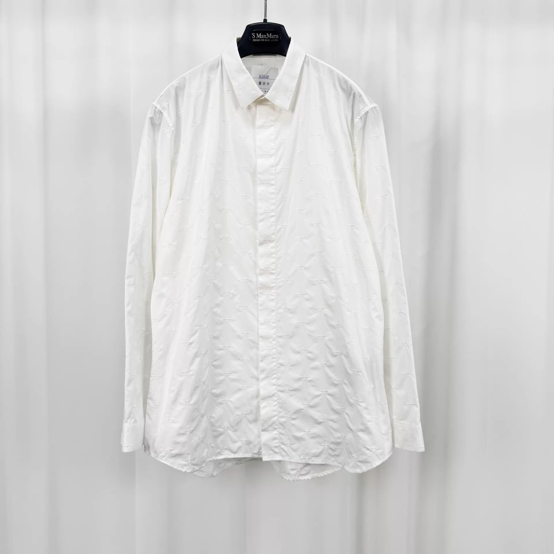 Dior Dior All-Over Embroidered Bee LS Shirt 41 98 New Size US L / EU 52-54 / 3 - 1 Thumbnail