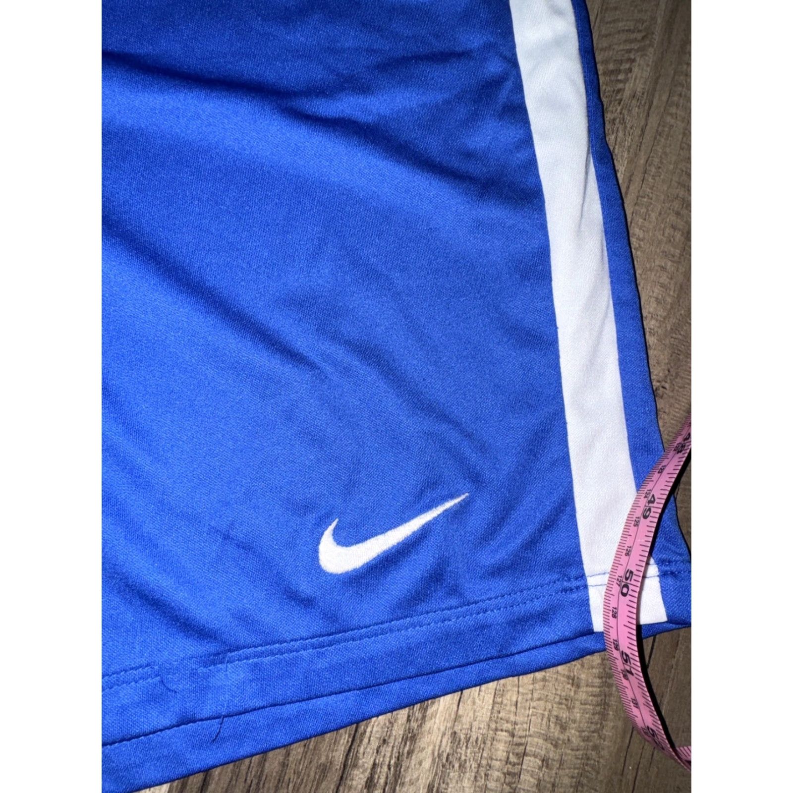 Nike Nike Running Shorts Men Blue L 30in Waist 30in Inseam Dri Fit Athletic Regular Size US 30 / EU 46 - 2 Thumbnail