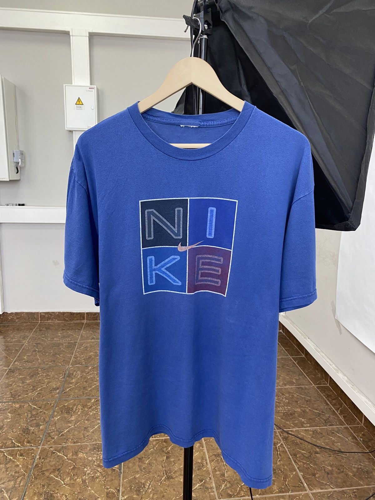Nike × Vintage 🇺🇸 Vintage 90s Nike Court Tennis t-shirt Y2K Rare Retro Hype Size US L / EU 52-54 / 3 - 1 Thumbnail