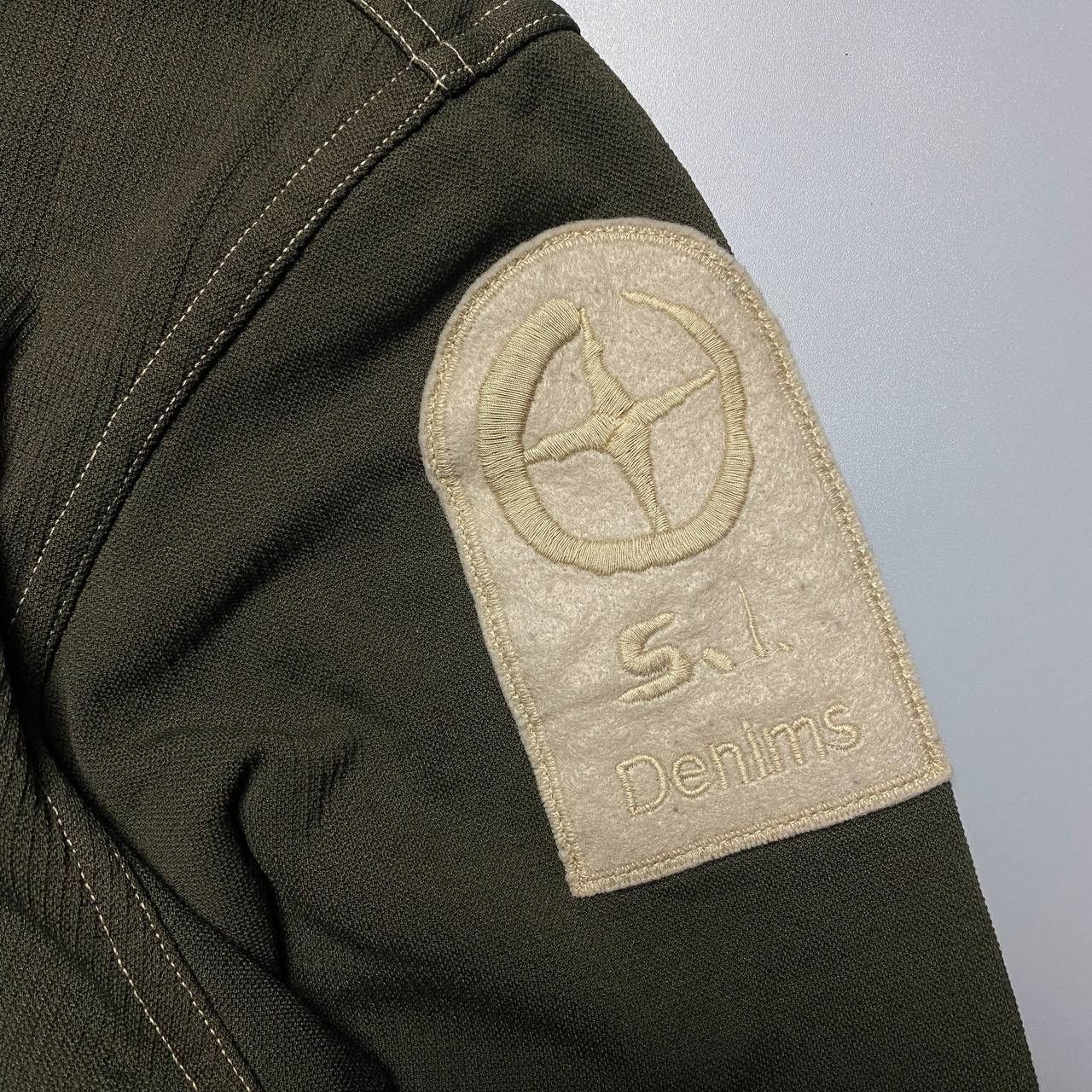 Stone Island Vintage 2005 Stone Island Denims Zip Up Hoodie Size US XL / EU 56 / 4 - 2 Thumbnail