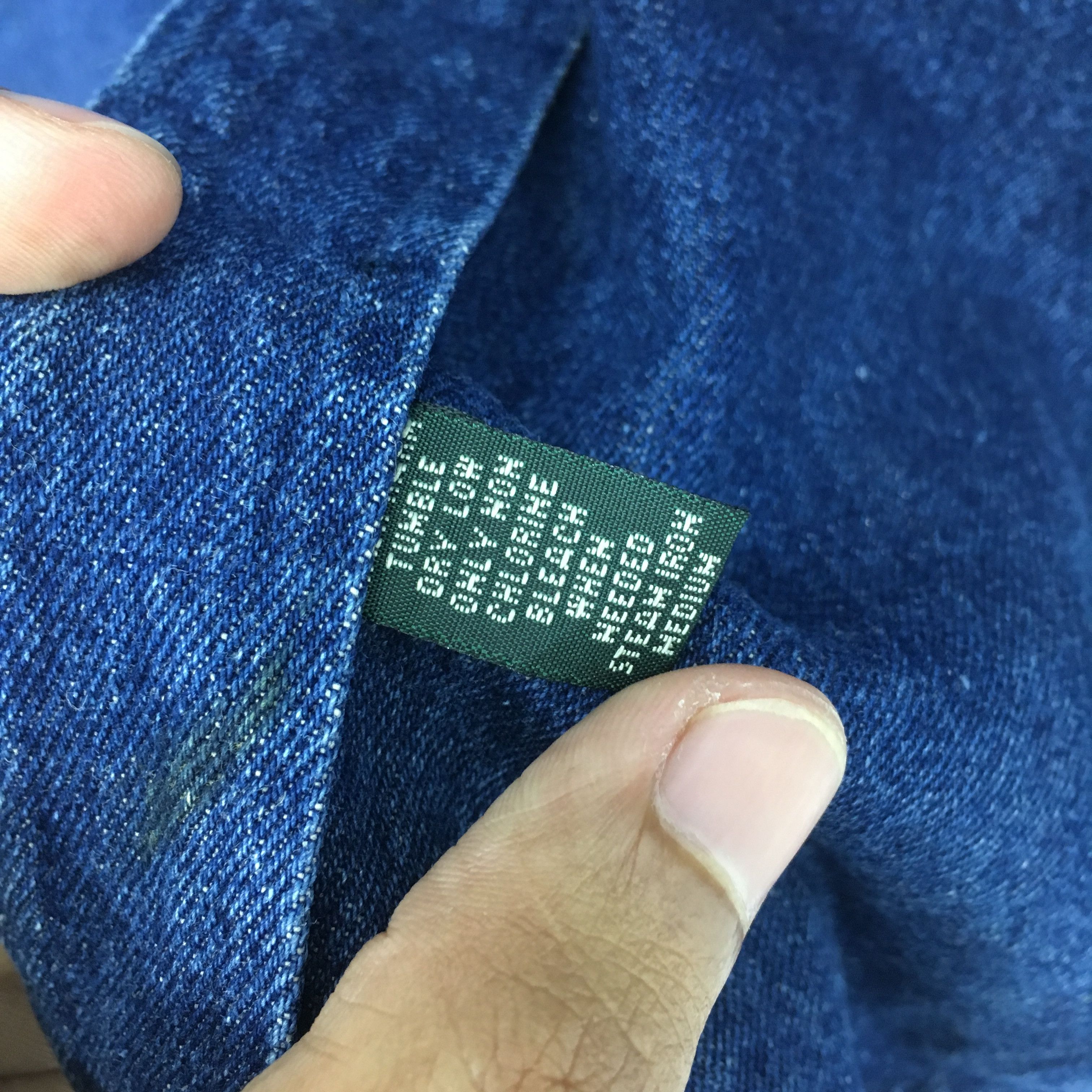 Polo Ralph Lauren Vintage 90's Polo Ralph Lauren Denim Shirt Polo Pony Jeans Size US M / EU 48-50 / 2 - 9 Thumbnail