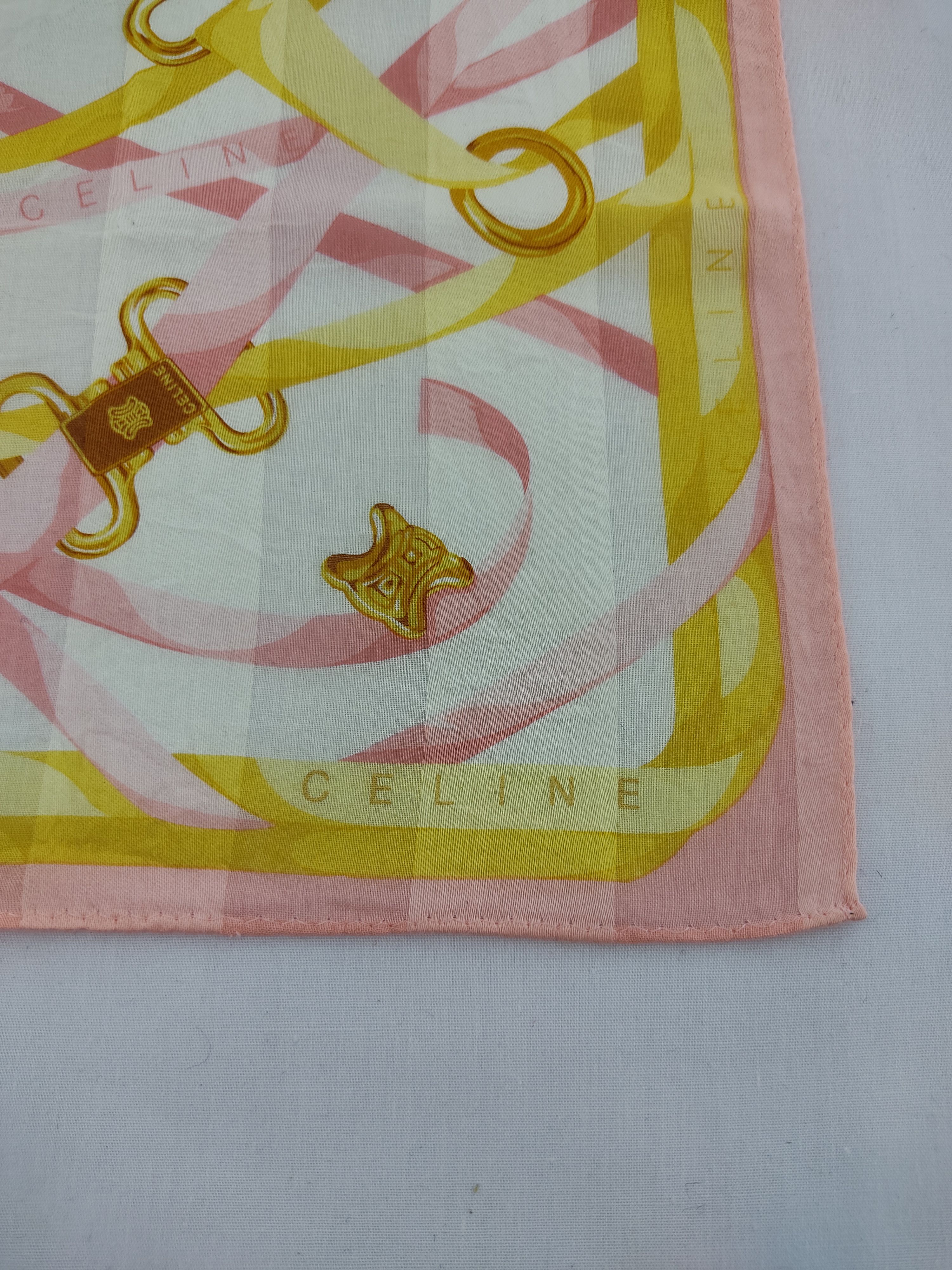 Celine × Vintage Celine Handkerchief / Neckwear / Bandana Size ONE SIZE - 4 Thumbnail