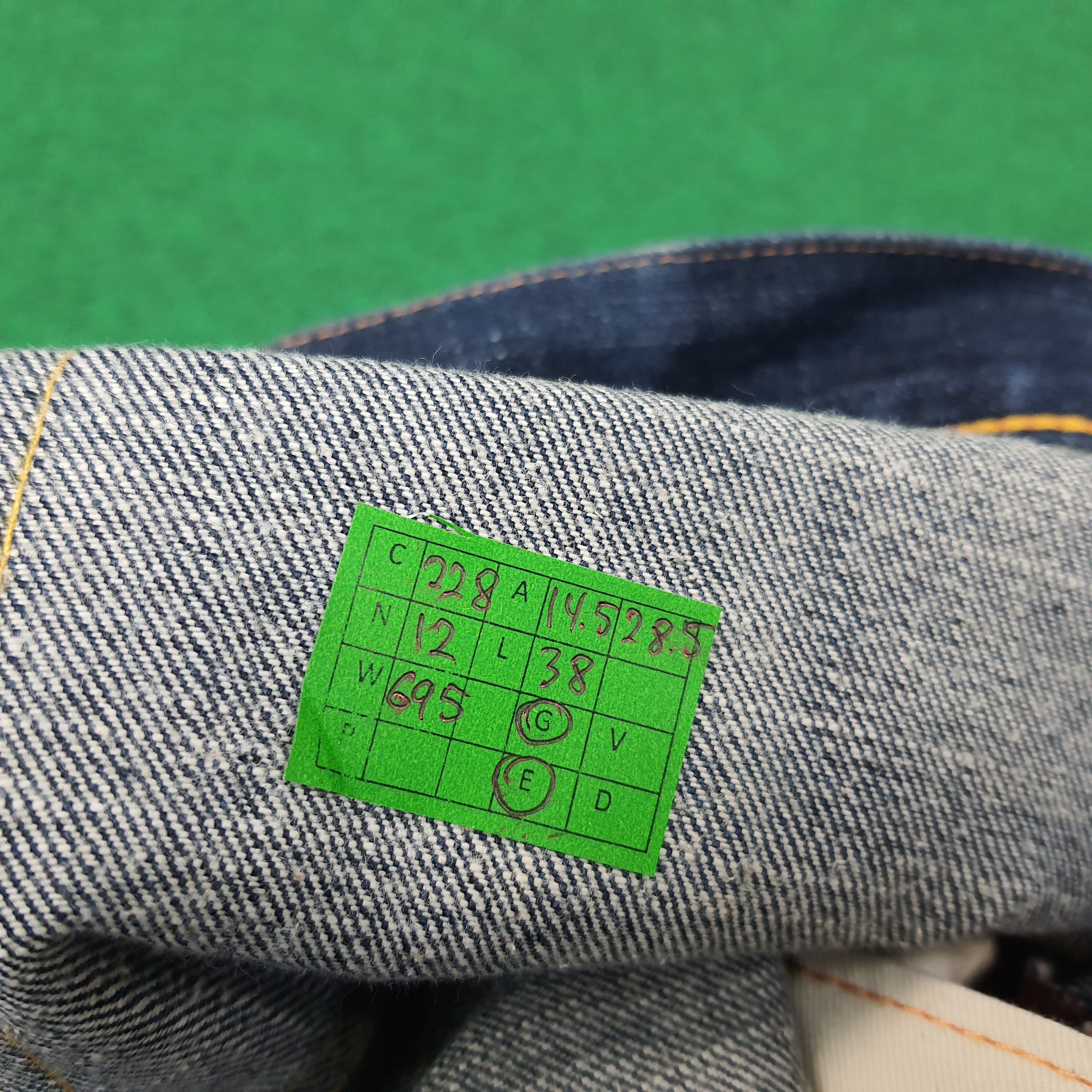 Evisu Vintage Evisu Japan by Yamane Custom Daicock Jeans C228N12 Size US 29 - 9 Thumbnail
