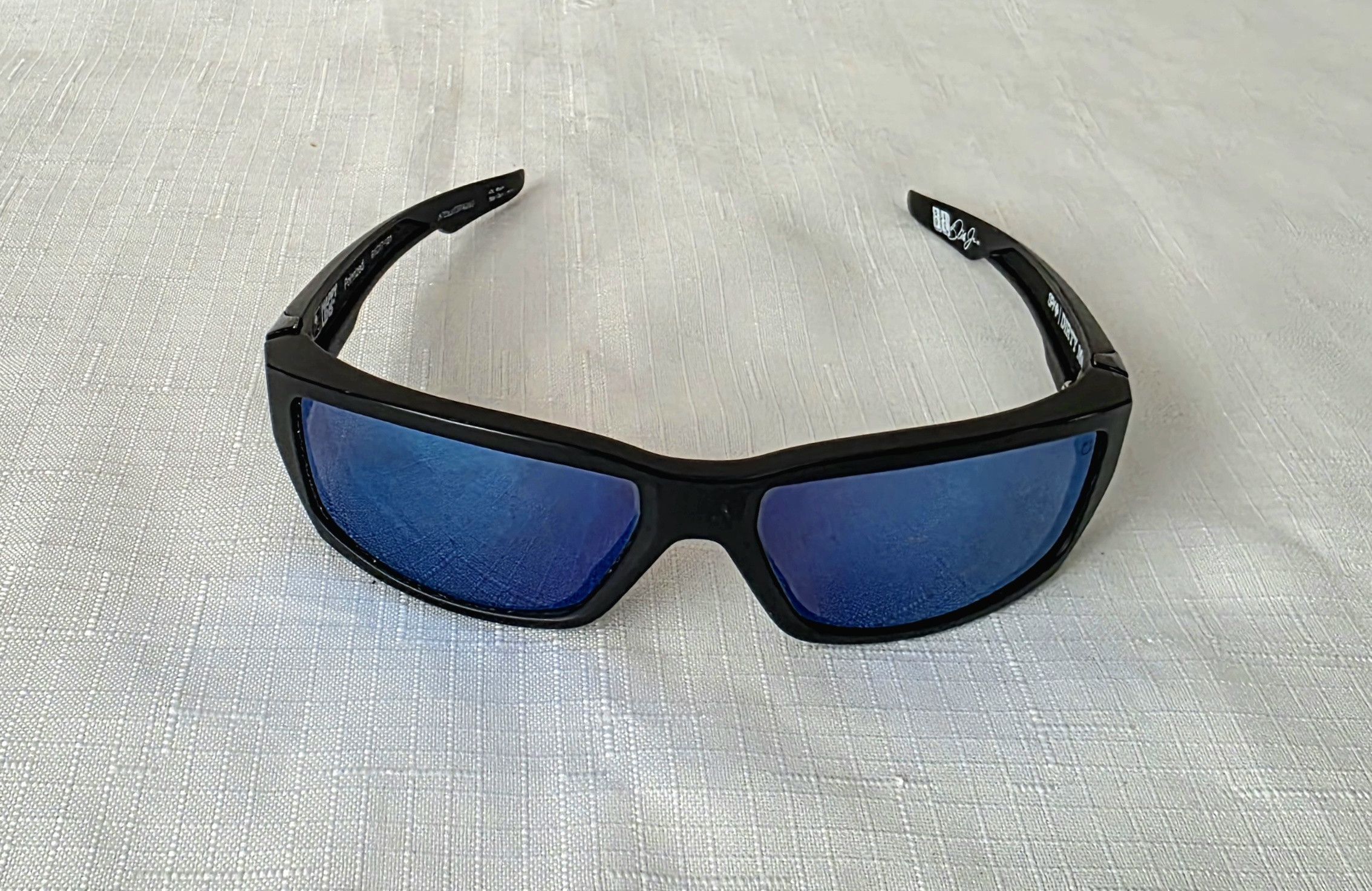 SPY Optic Spy Optics Dirty Mo Soft Matte Black Polar Blue Dale Jr 88 Size ONE SIZE - 5 Thumbnail