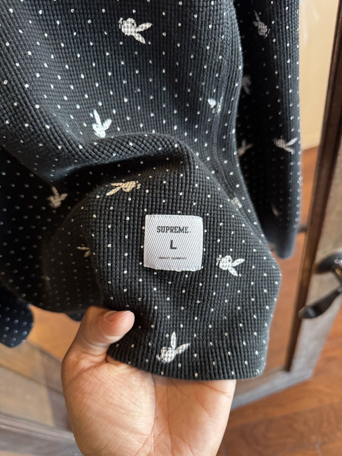 Supreme Supreme Playboy Thermal Long Sleeve Size US L / EU 52-54 / 3 - 4 Thumbnail