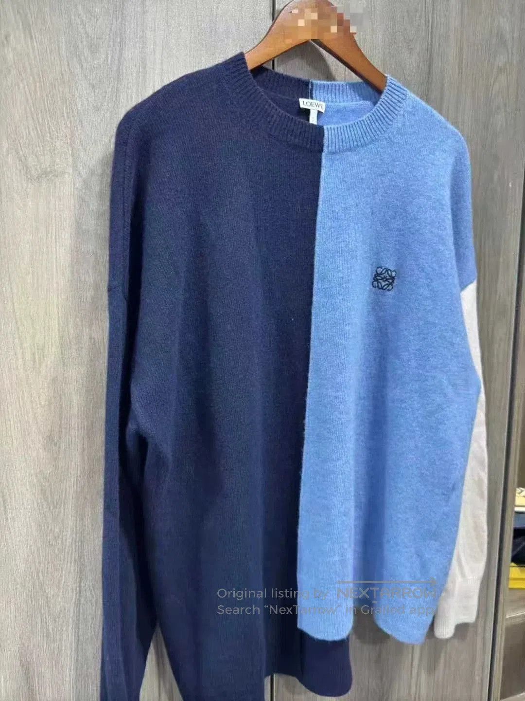 Loewe Loewe Wool Logo Colorblock Sweater. Size US M / EU 48-50 / 2 - 6 Thumbnail