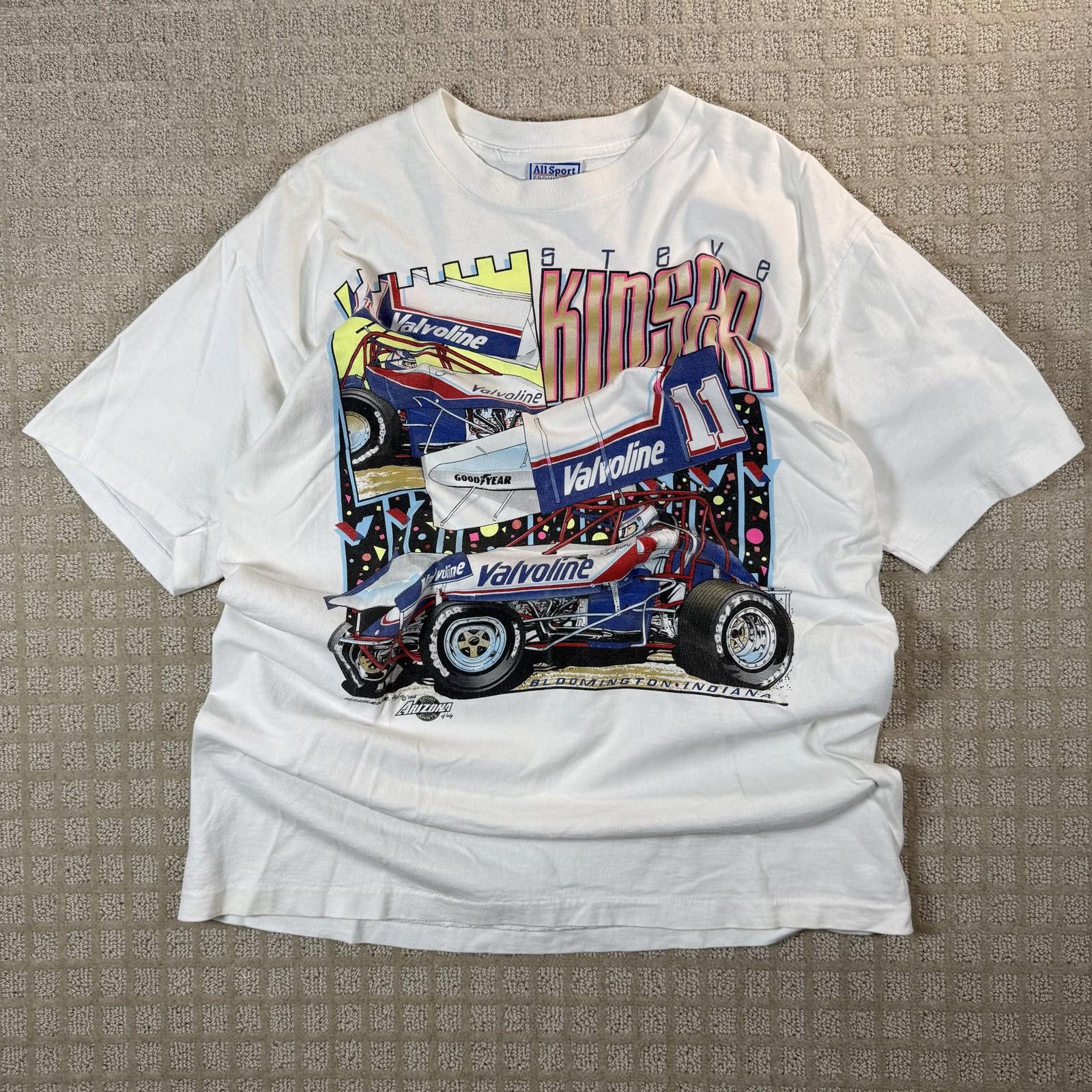 All Sport Vintage Steve Kinser Sprint Car Racing Tee USA L Size US L / EU 52-54 / 3 - 1 Thumbnail