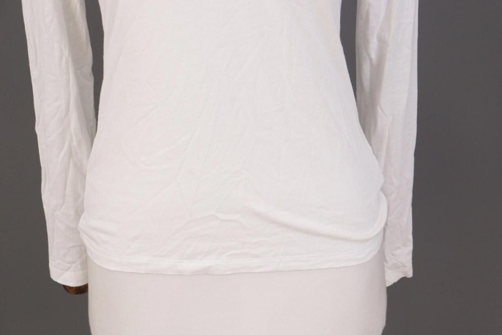 Lauren Ralph Lauren Lauren Ralph Lauren White Stretch Big Logo Top Shirt Size S Size S / US 4 / IT 40 - 3 Thumbnail