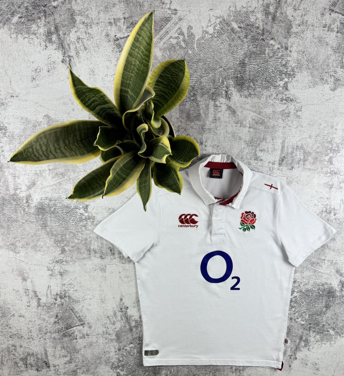 Canterbury of New Zealand Canterbury 2012/2013 Y2K O2 Longsleeve Polo Jersey T Shirt Size US M / EU 48-50 / 2 - 1 Thumbnail