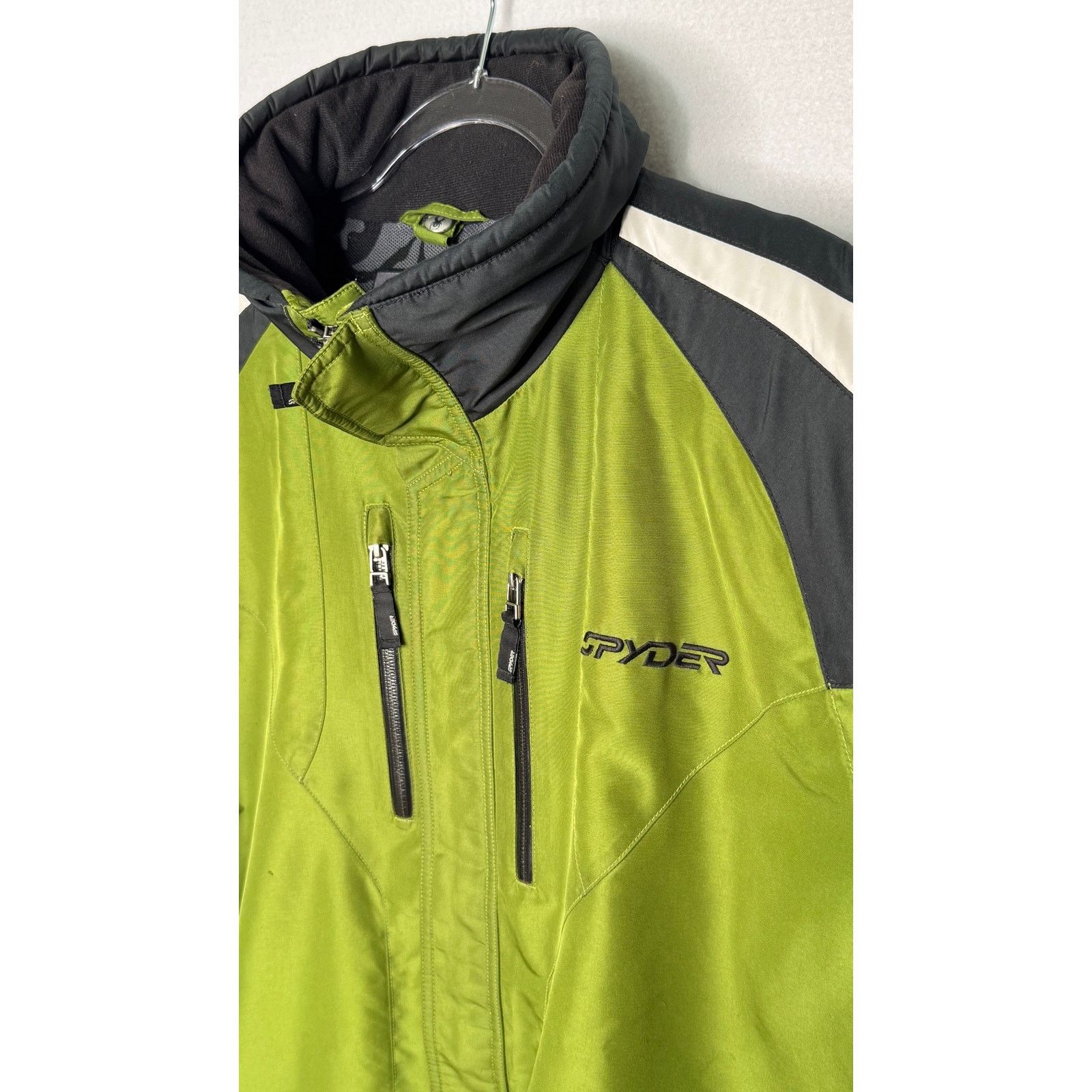 Spyder 2000s Spyder XSCAP Green Black Ski Jacket Men’s Large Size US L / EU 52-54 / 3 - 2 Thumbnail