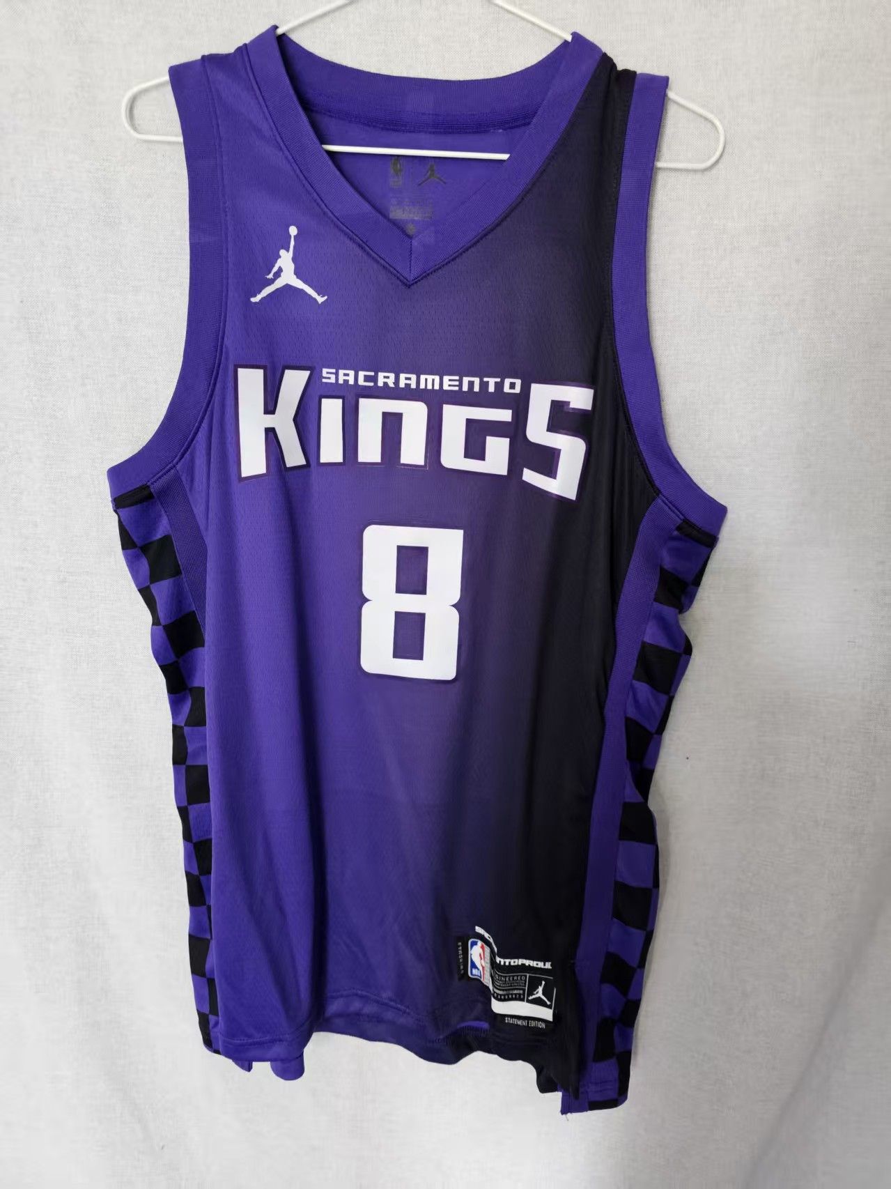 NBA Kings #8 Zach LaVine Jersey Size US XL / EU 56 / 4 - 1 Thumbnail