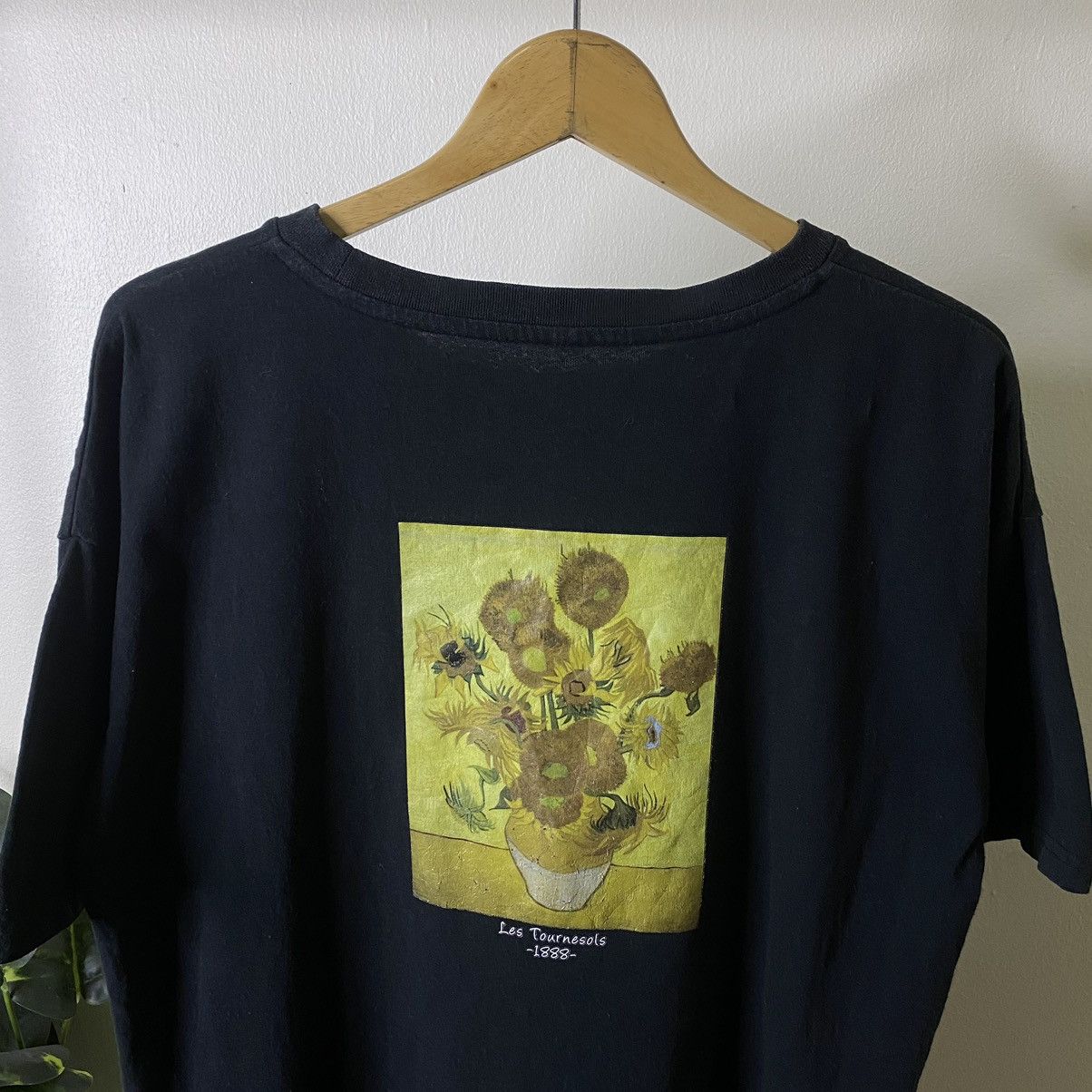 Vintage Vintage Y2K Vincent Van Gogh Artwork Boxy Tee Size US M / EU 48-50 / 2 - 2 Thumbnail