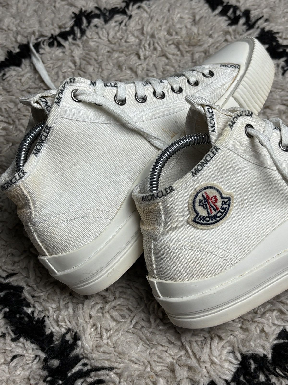 Moncler Moncler Lissex High Top Sneakers Shoes Vintage Size US 7 / IT 37 - 4 Thumbnail
