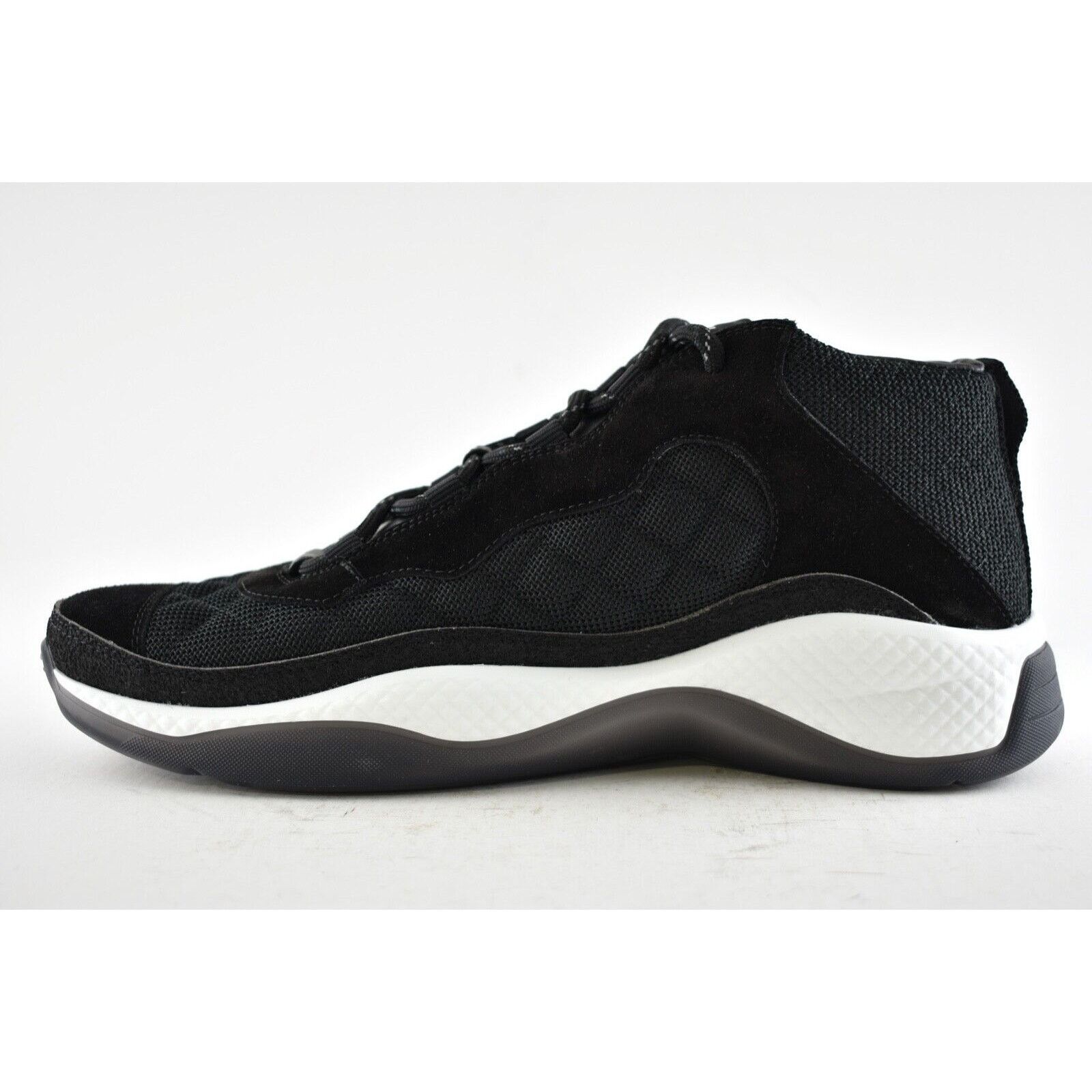 Chanel Chanel 21B Mens Logo Lace Up Mid Top Trainer Sneaker 44 11 Size US 11 / EU 44 - 9 Thumbnail