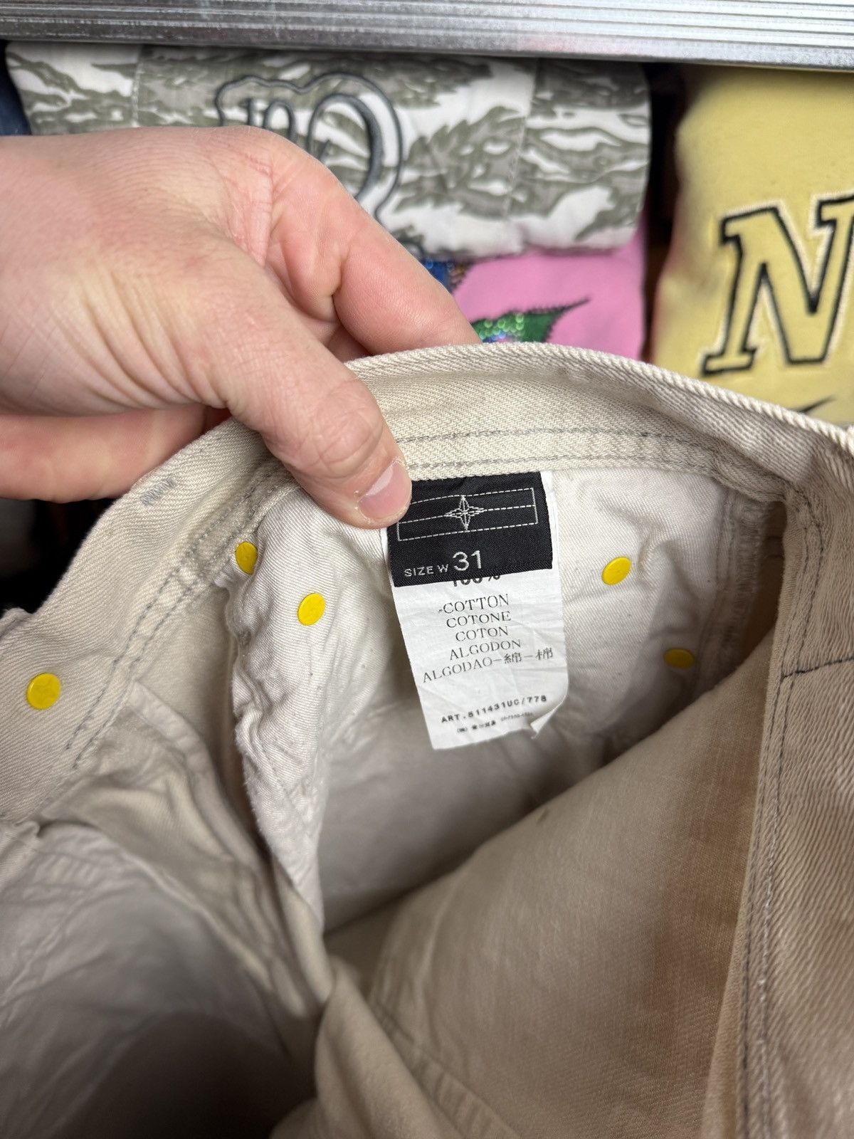 Stone Island Stone Island Denims Pants Trousers made in Italy Size US 31 - 12 Thumbnail