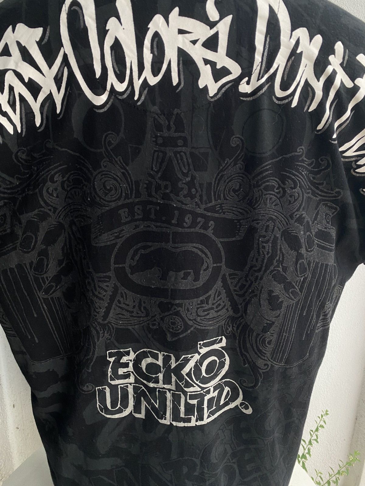 Ecko Unltd. Vintage Ecko Unltd Grafiti y2k Ovp Tshirt Size US L / EU 52-54 / 3 - 5 Thumbnail