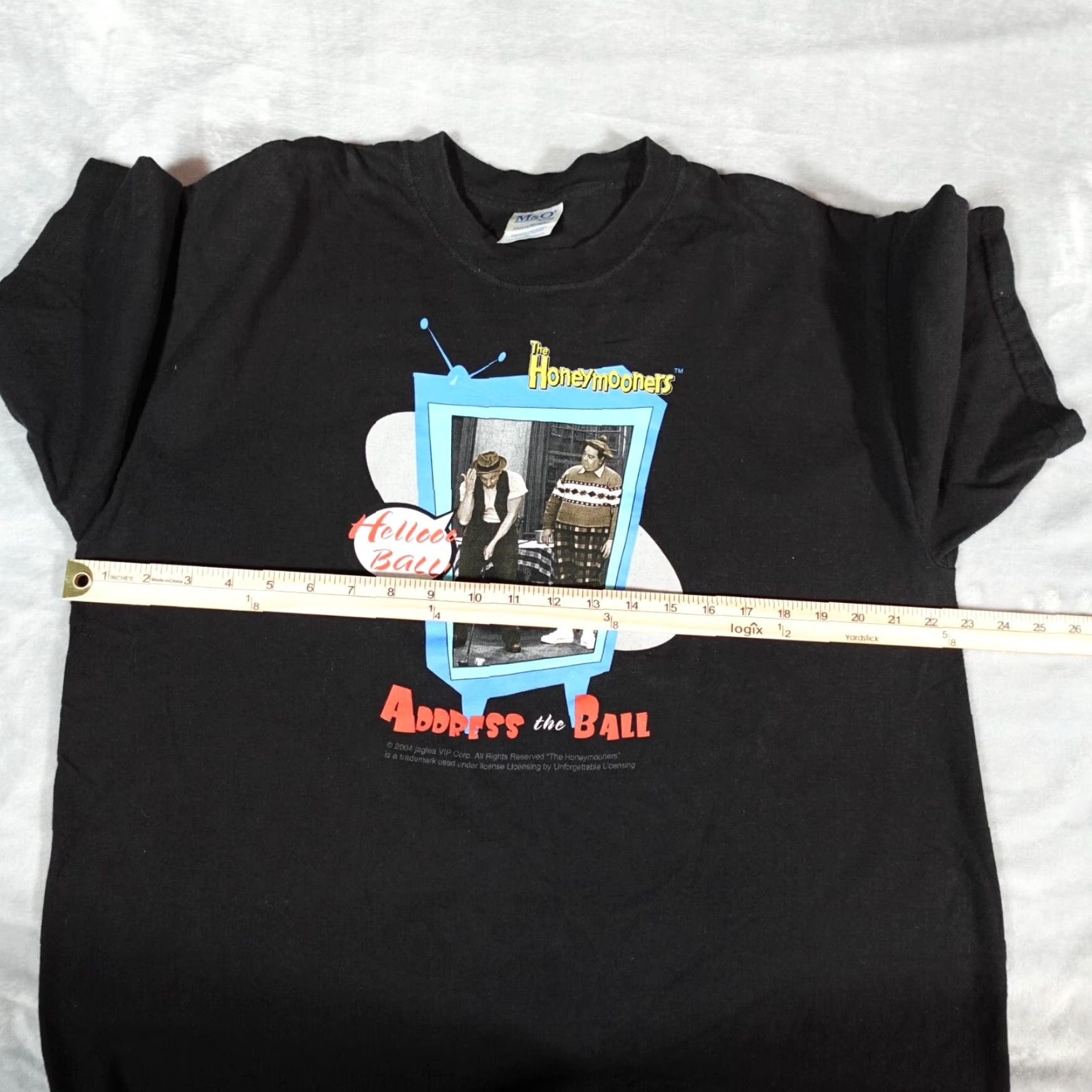 Vintage VINTAGE Graphic Print Funny Mens XL Black Short Sleeve T Shirt The Honeymooners TV Show Y2K 2000s Cotton Size US XL / EU 56 / 4 - 7 Thumbnail