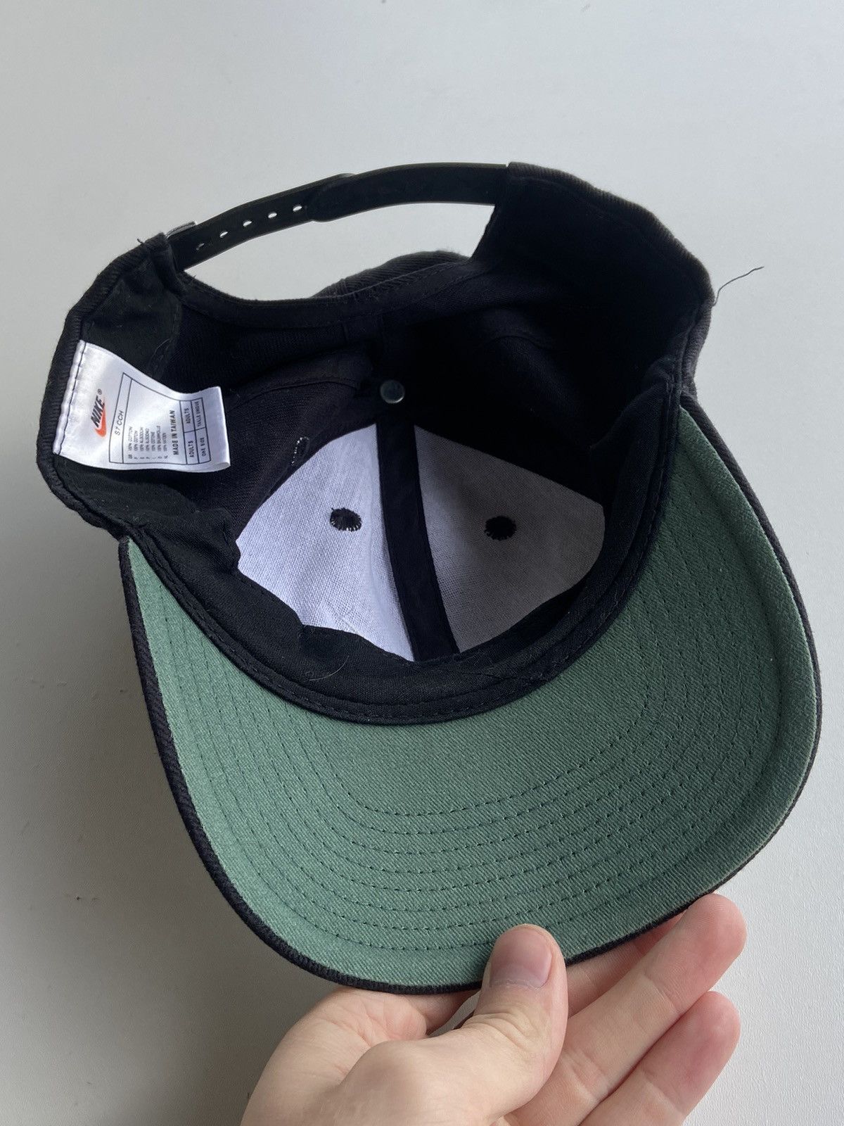 Vintage Nike Vintage Cap Size ONE SIZE - 5 Thumbnail