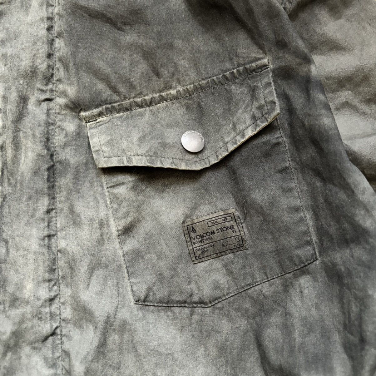 Volcom Last Drop‼️Avant-Garde Washed Volcom Military Jacket Y2K Size US L / EU 52-54 / 3 - 3 Thumbnail