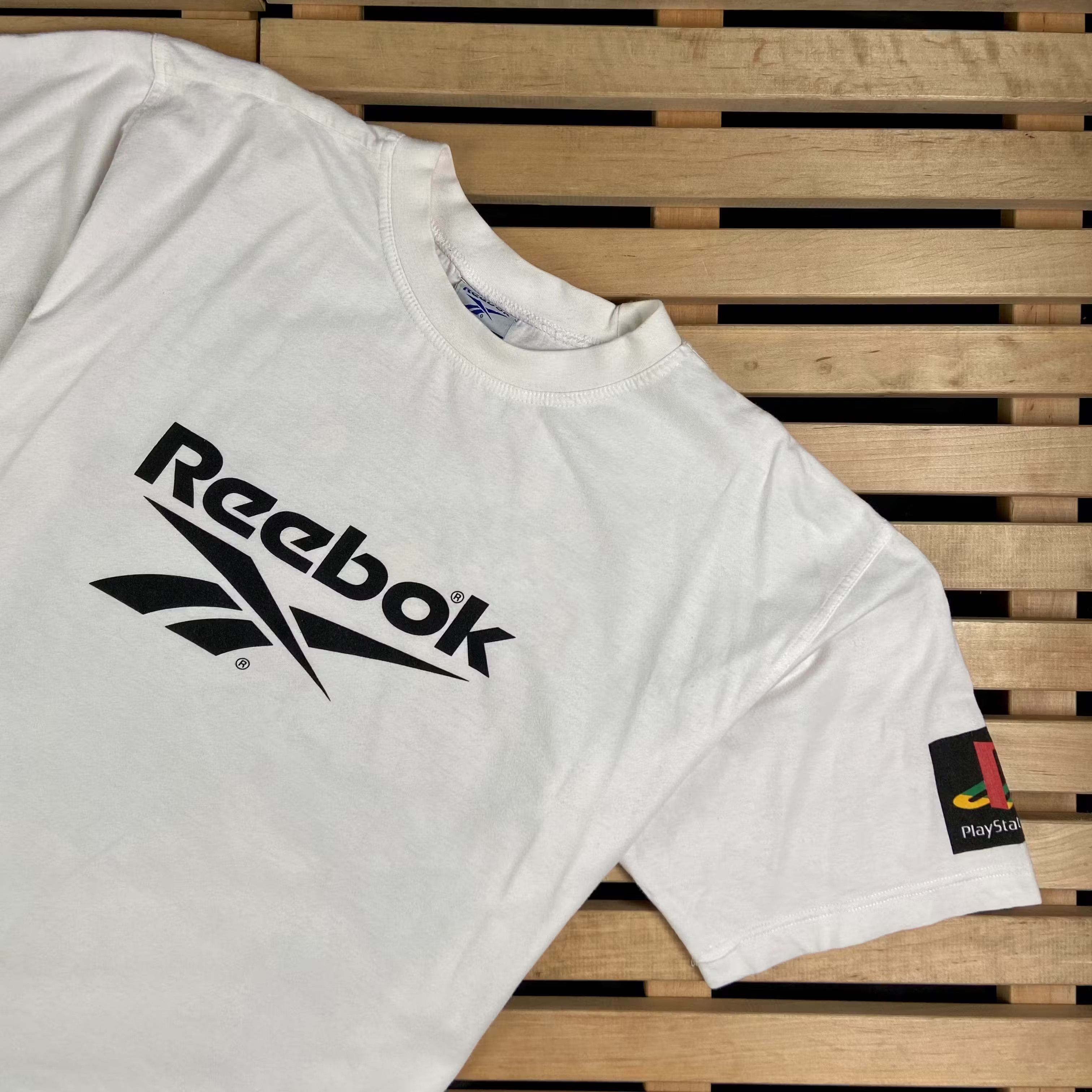 Reebok × Vintage Mens Vintage T Shirt Reebok Vintage Size L Size US L / EU 52-54 / 3 - 3 Thumbnail