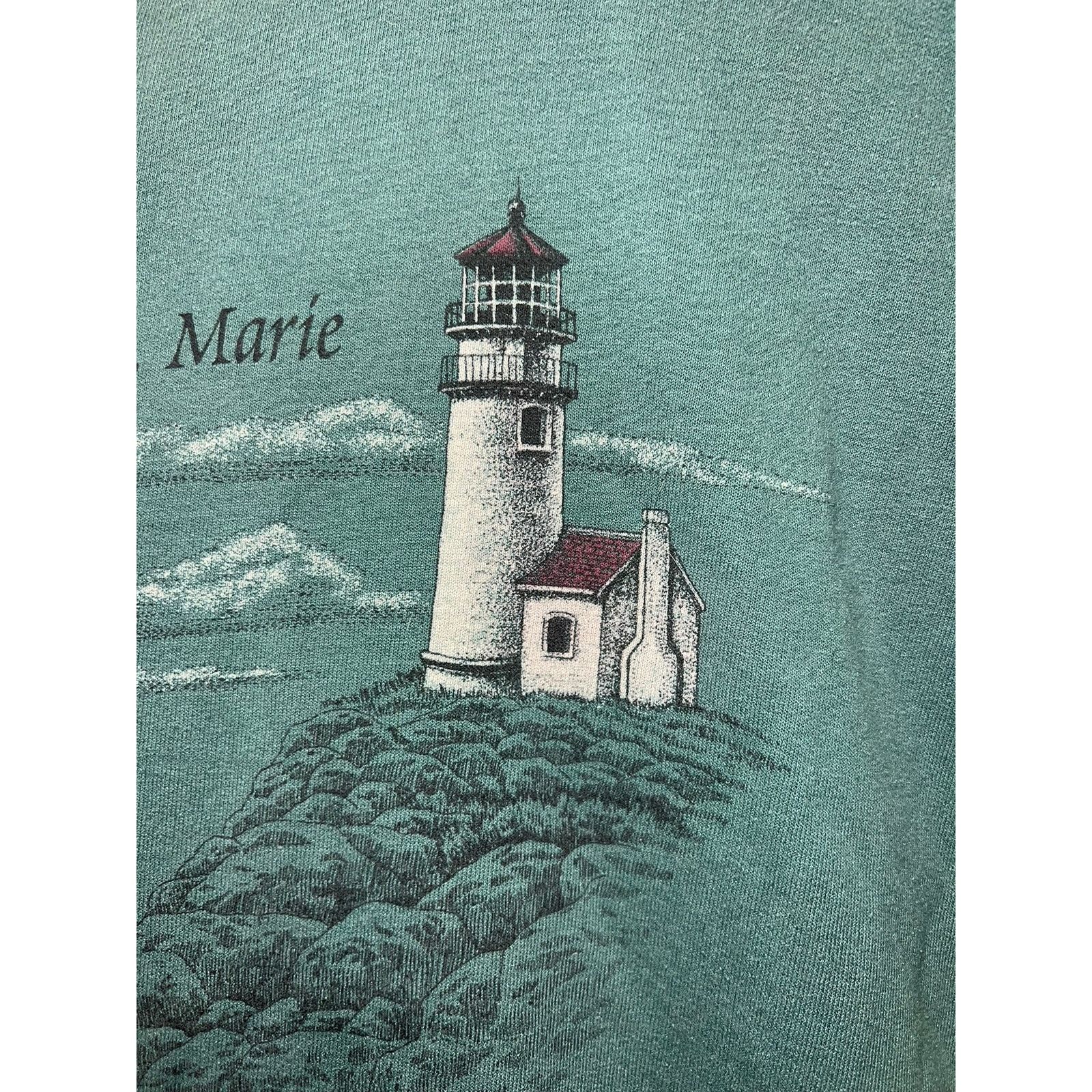 Vintage Vintage Sault Ste. Marie Sweatshirt Crewneck Lighthouse VTG Size US L / EU 52-54 / 3 - 4 Thumbnail