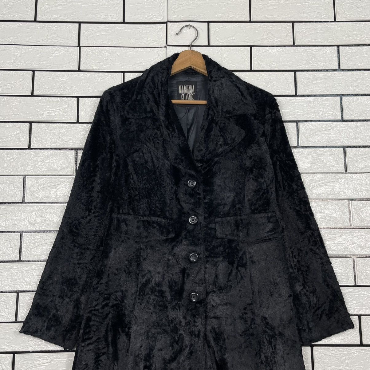 Japanese Brand Pure Black Marginal Glamour Trenchcoat Size M / US 6-8 / IT 42-44 - 3 Thumbnail