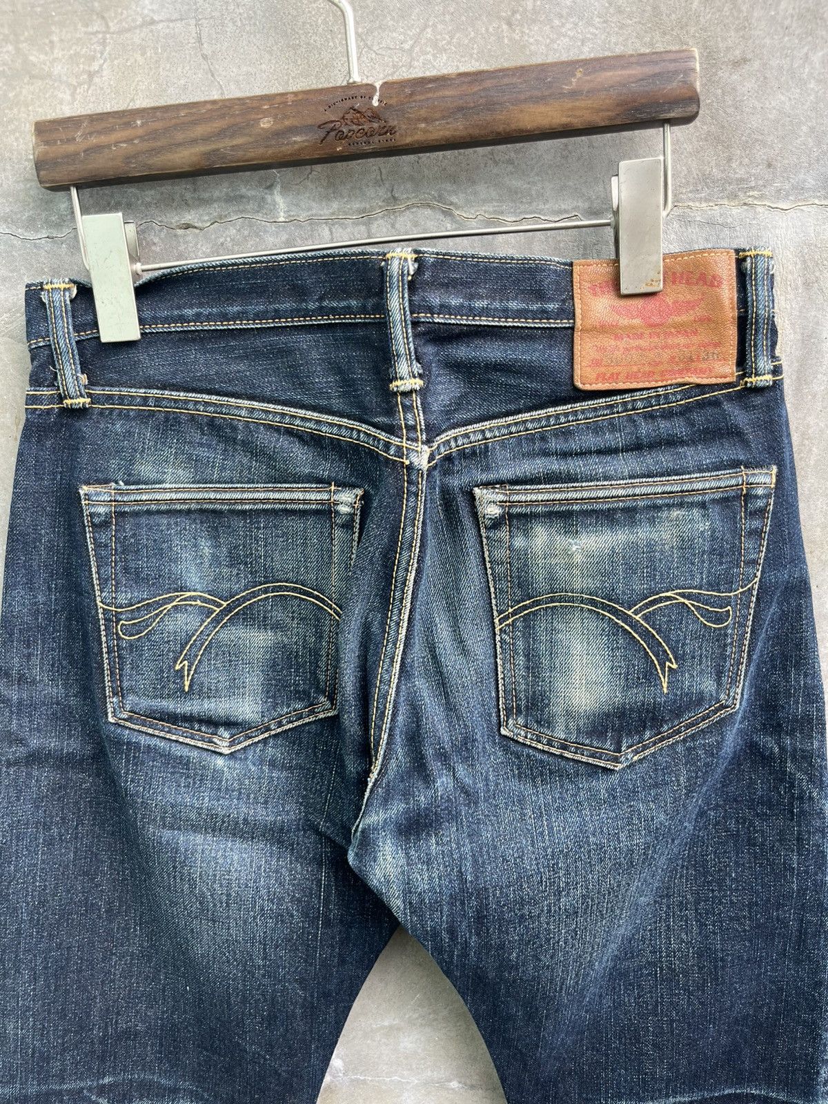 The Flat Head Japanese Denim Selvedge Jeans Size US 31 - 5 Thumbnail
