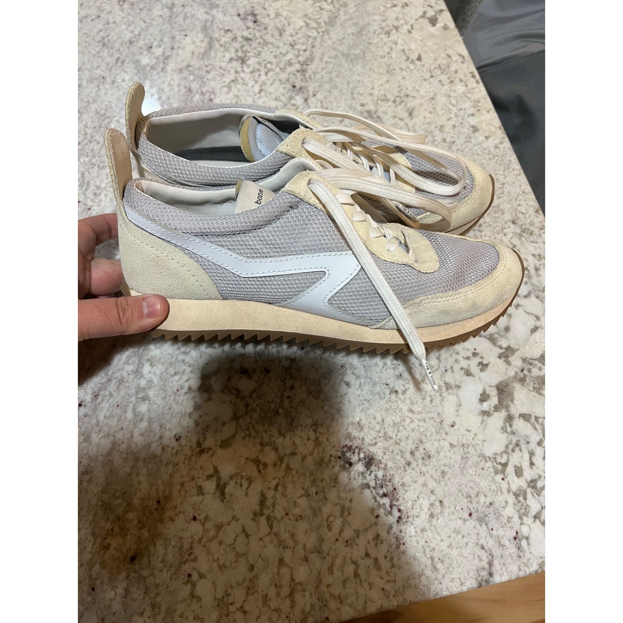 Rag & Bone Rag & Bone Women’s Retro Runner Sneaker - Size 38/8 Size US 8 / IT 38 - 3 Thumbnail